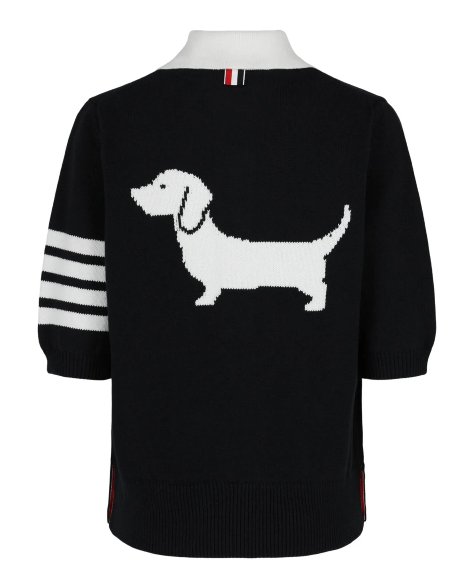 Thom Browne Cotton 4-Bar Hector Polo sold by Zulily product image thumbnail 2