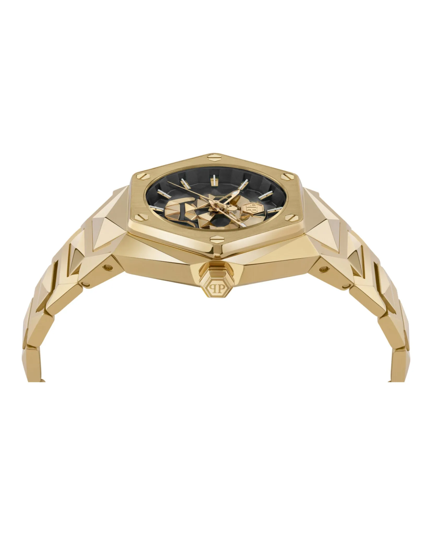 Philipp Plein The $kull Spikes Silicone Watch sold by Zulily product image thumbnail 2