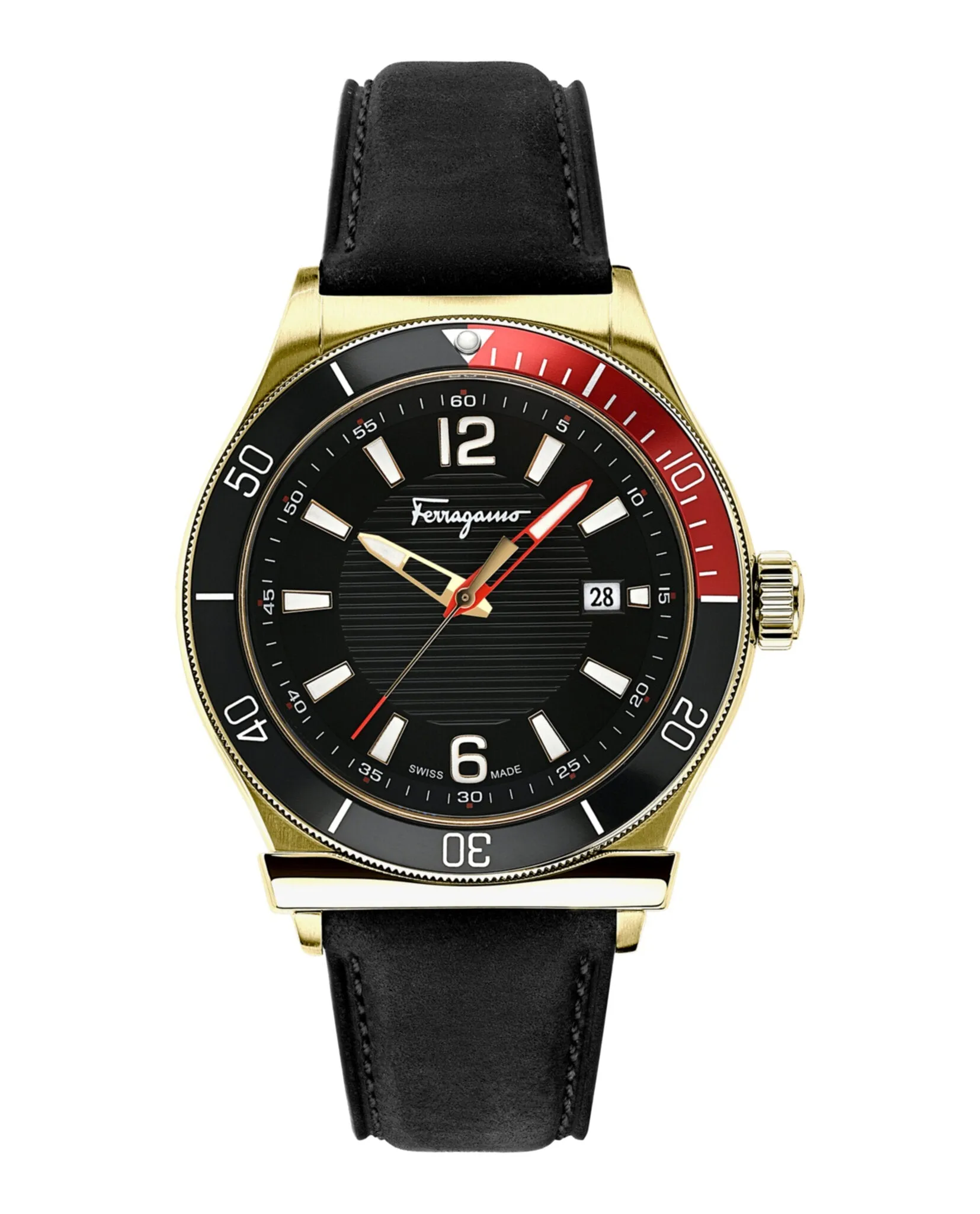 Ferragamo 1898 Sport Leather Watch sold by Zulily