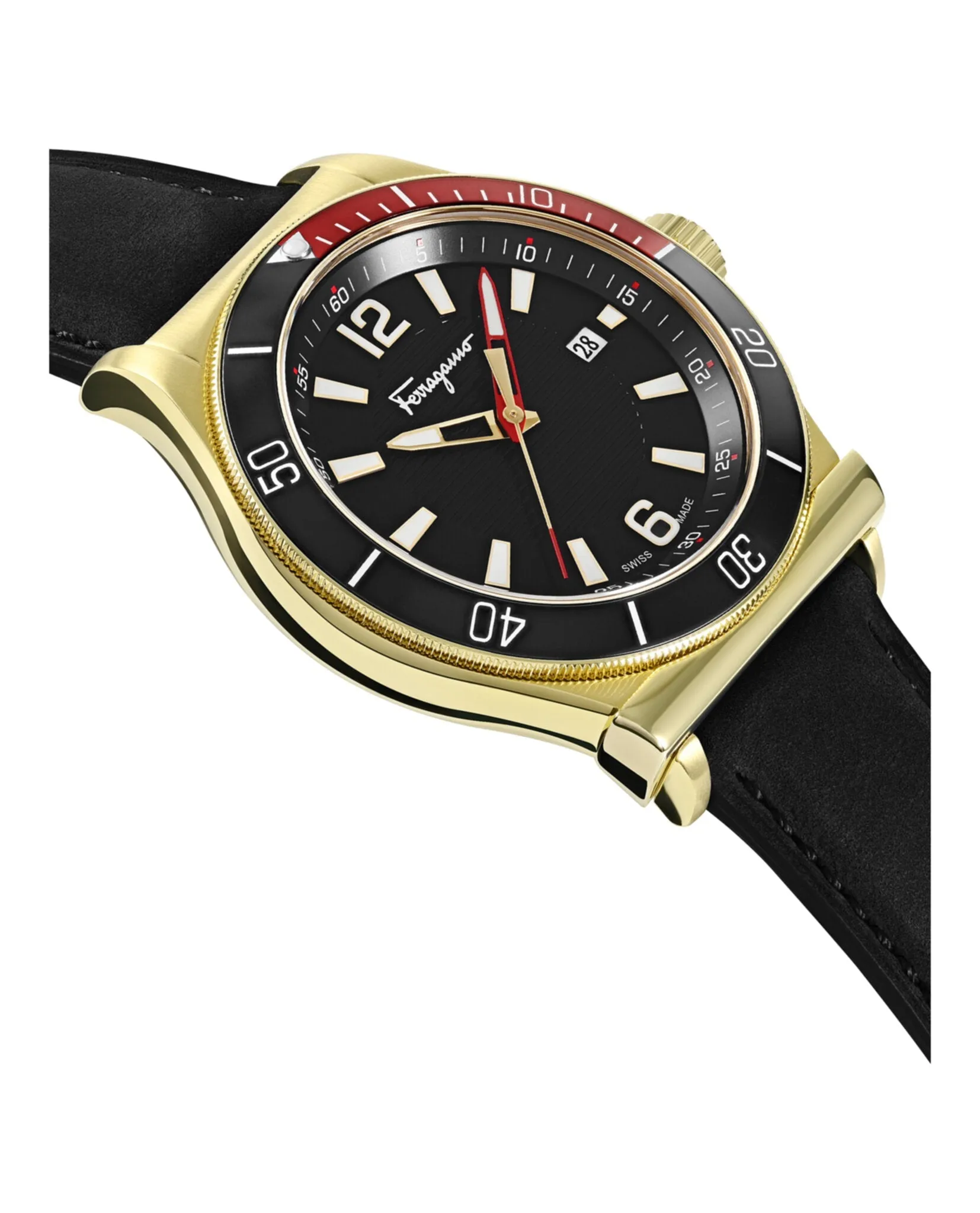 Ferragamo 1898 Sport Leather Watch sold by Zulily product image thumbnail 3
