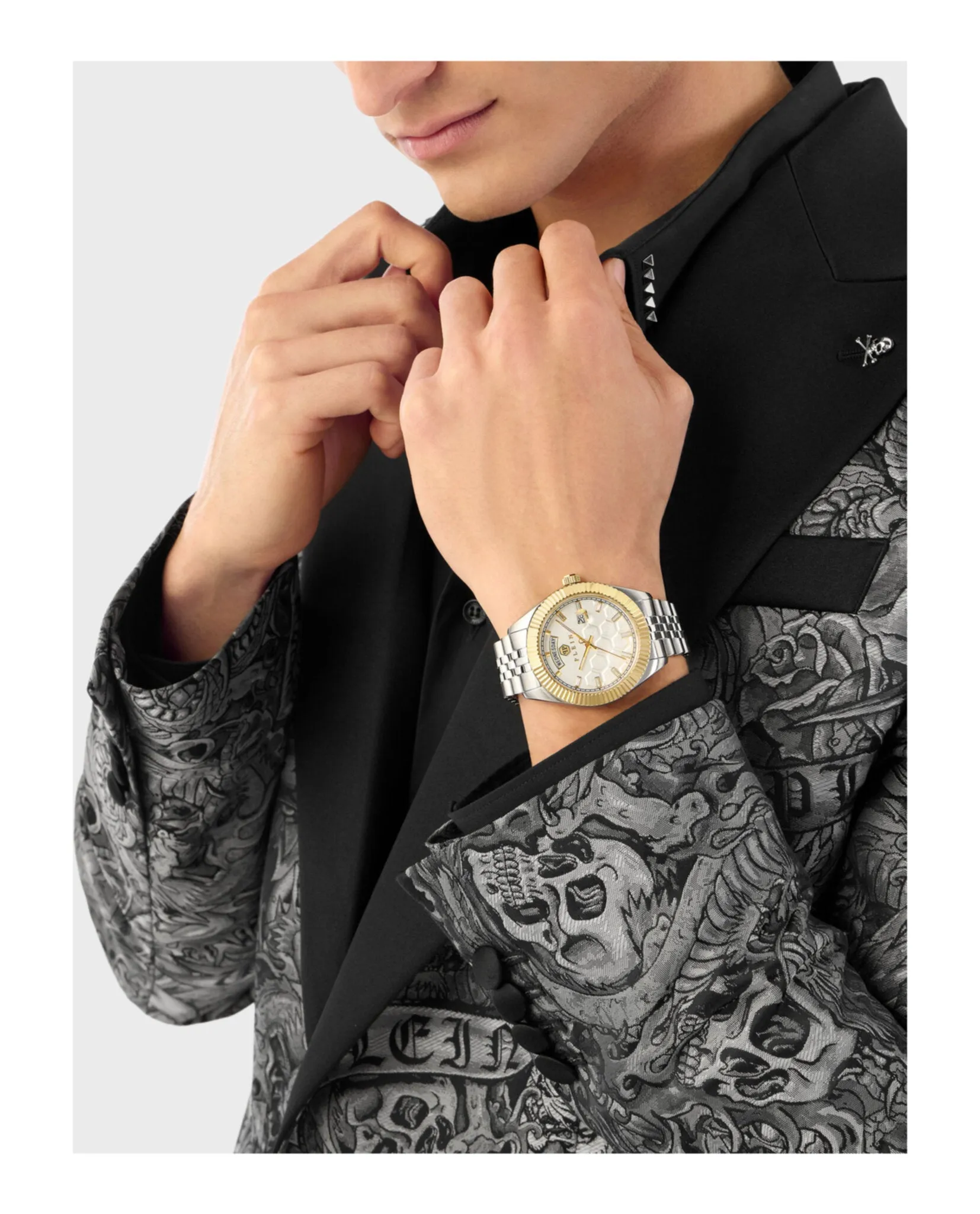 Philipp Plein Date Superlative Crystal Watch sold by Zulily product image thumbnail 5