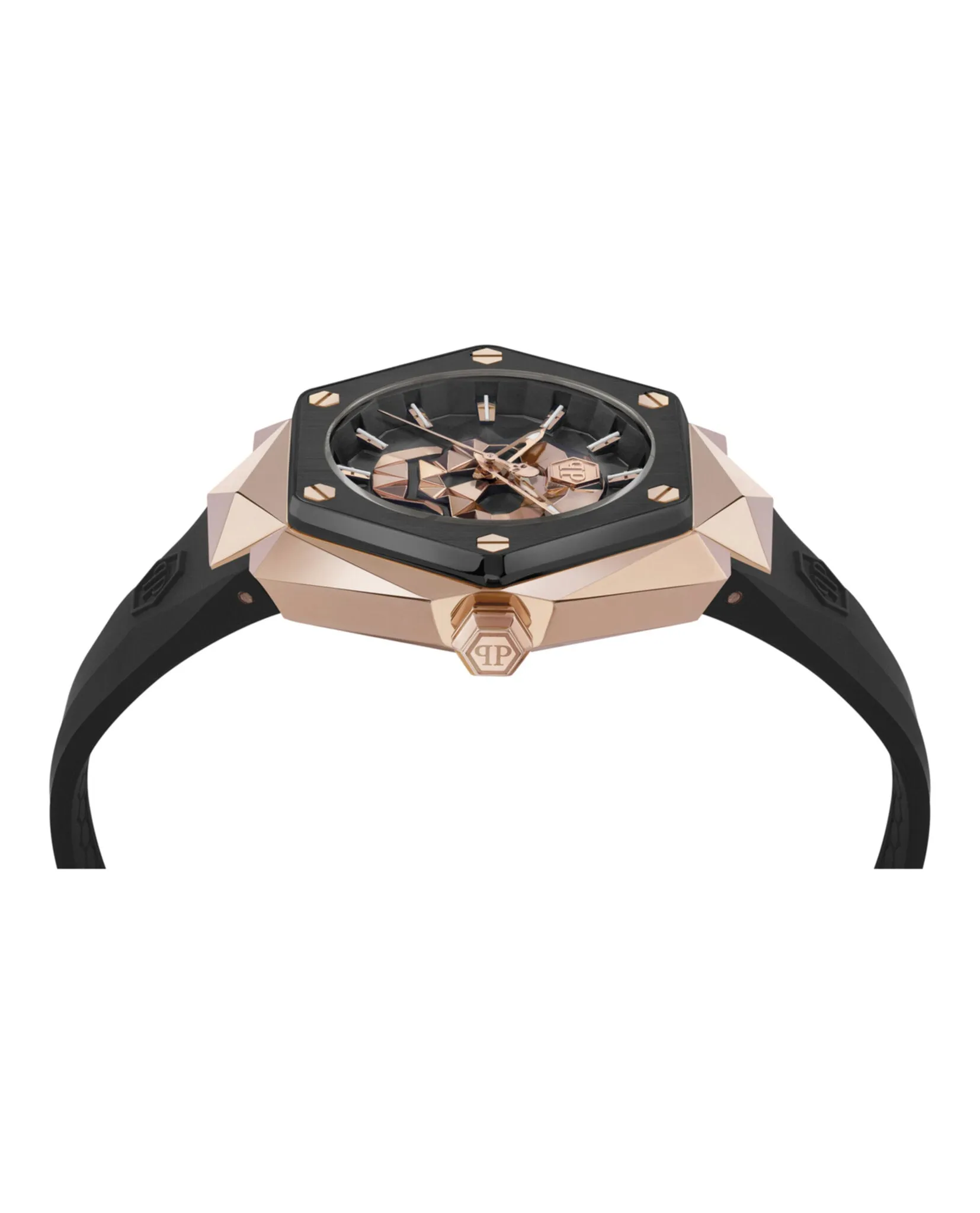 Philipp Plein The $kull Spikes Silicone Watch sold by Zulily product image thumbnail 2