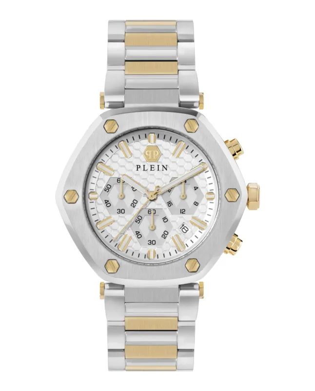 Philipp Plein The Hexagon Chrono Bracelet Watch sold by Zulily
