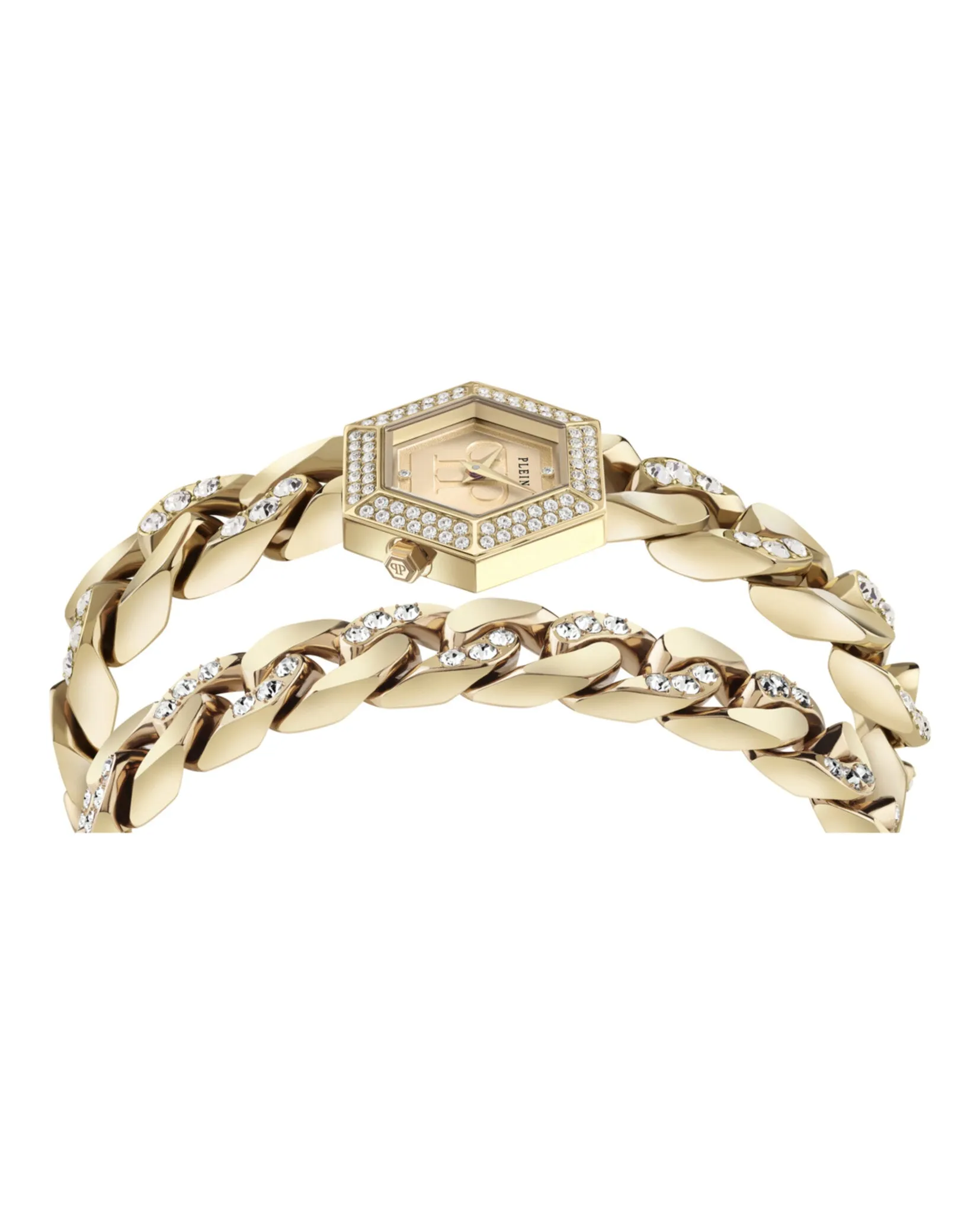 Philipp Plein The Hexagon Groumette Crystal Watch sold by Zulily product image thumbnail 2