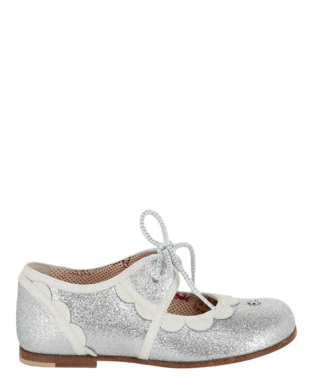 Gucci Glitter Scalloped-Trim Dress Shoes sold by Zulily