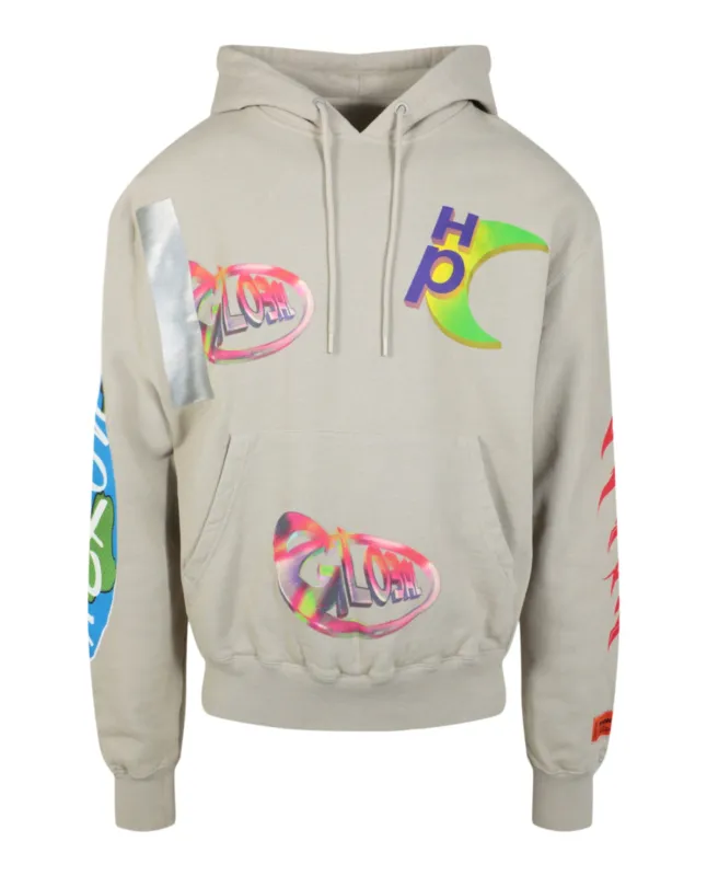 Heron Preston HP Global Collage Hoodie sold by Zulily