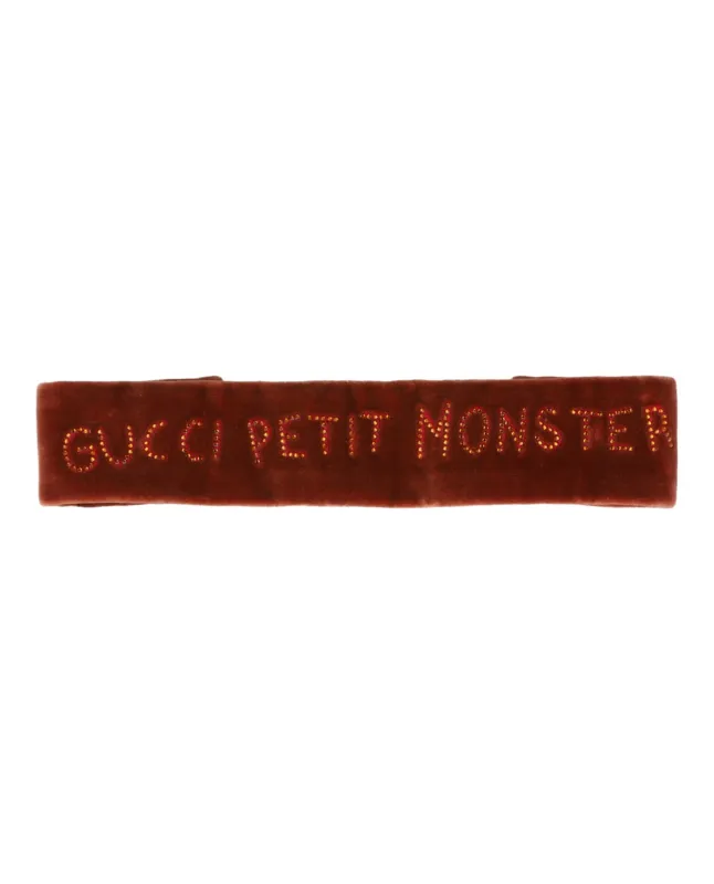 Gucci Petit Monster Crystal Headband sold by Zulily