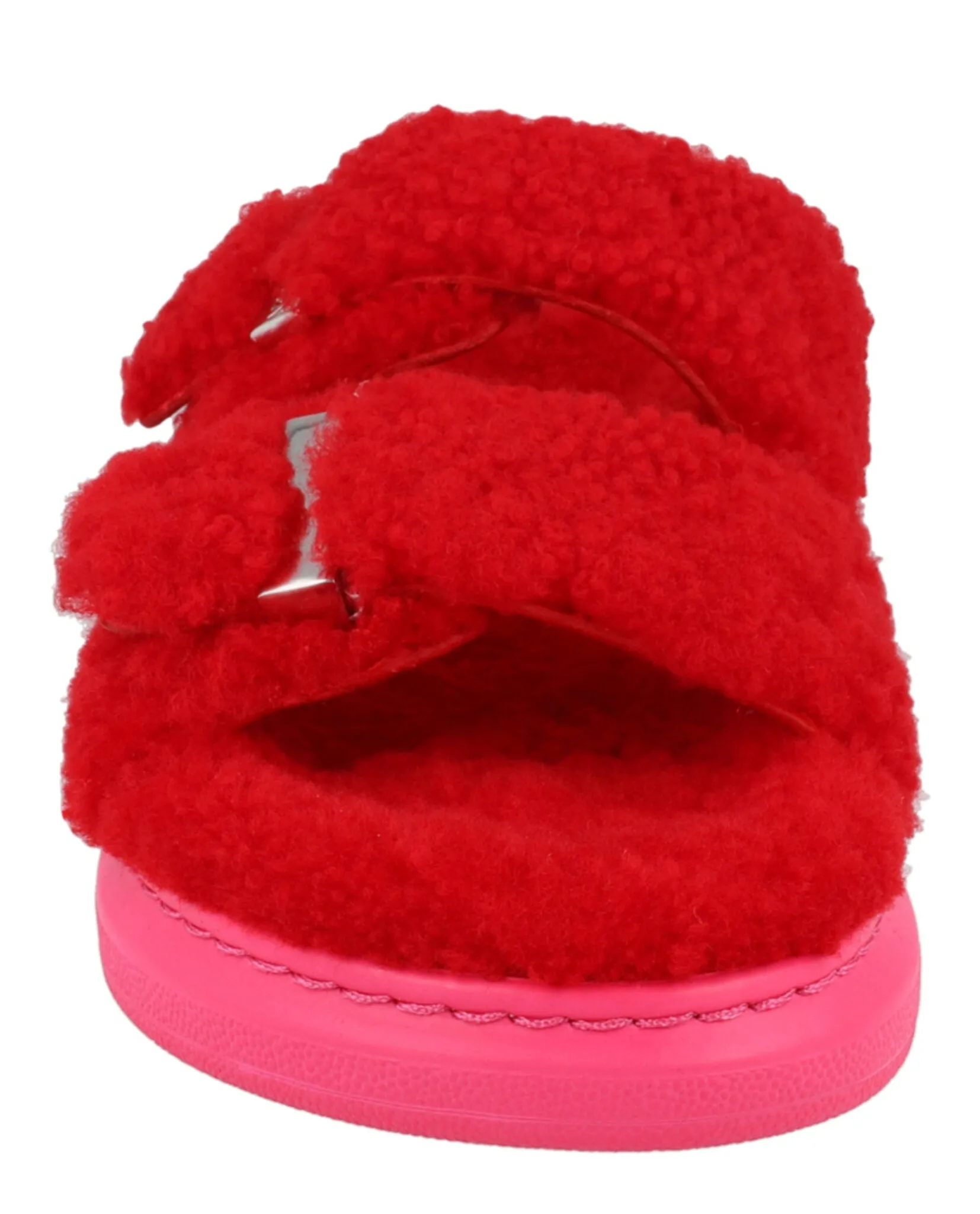 Alexander McQueen Women's Shearling Slide Sandals sold by Zulily product image thumbnail 4