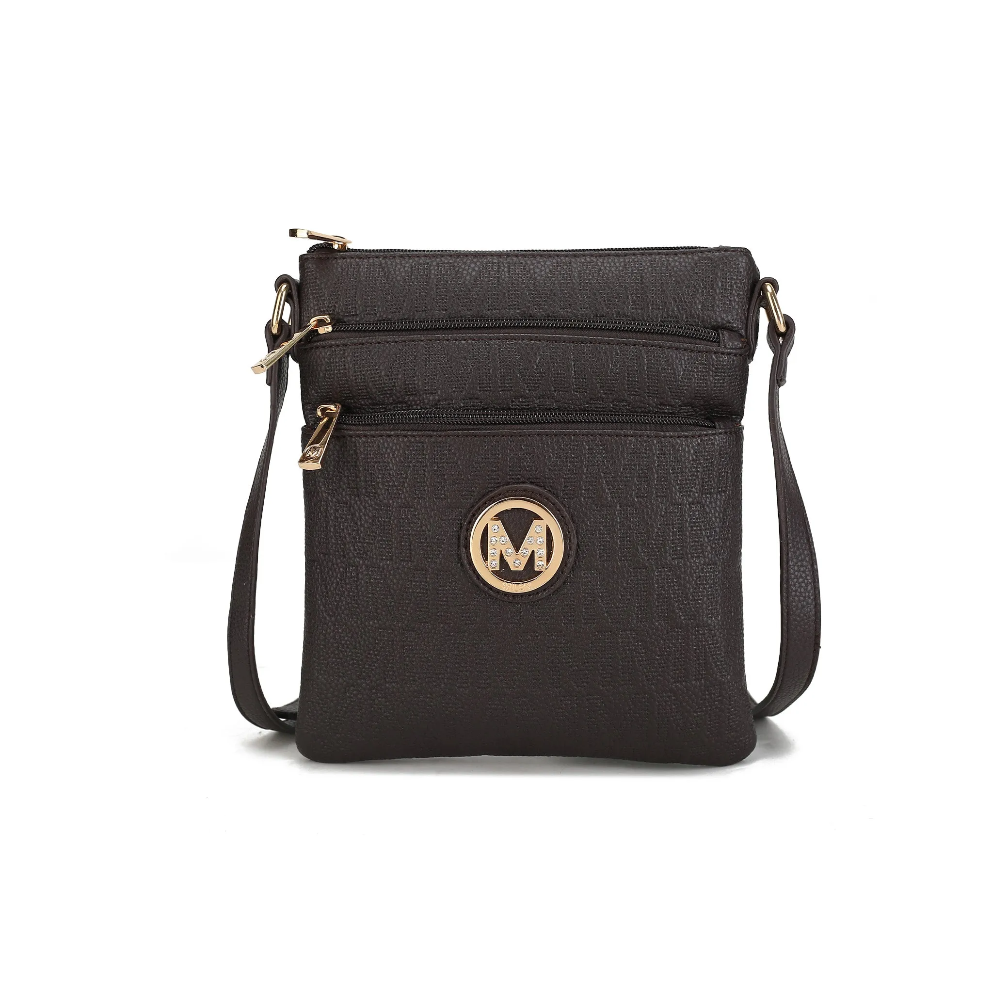 MKF Collection Women's Lennit Signature Crossbody Bag sold by Zulily