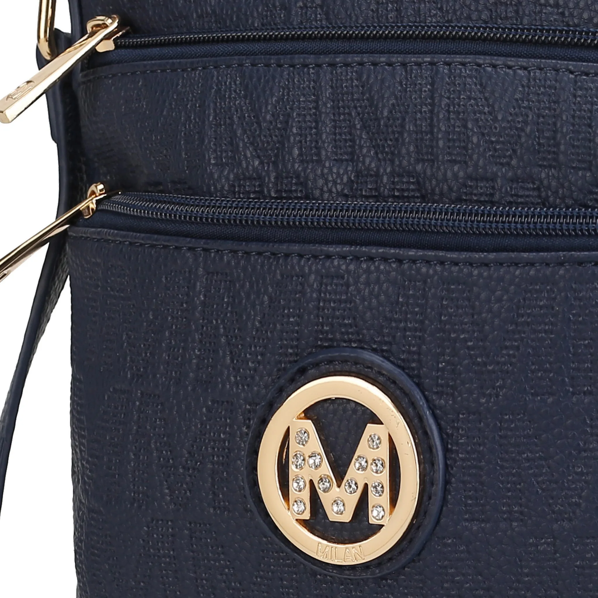 MKF Collection Women's Lennit Signature Crossbody Bag sold by Zulily product image thumbnail 5