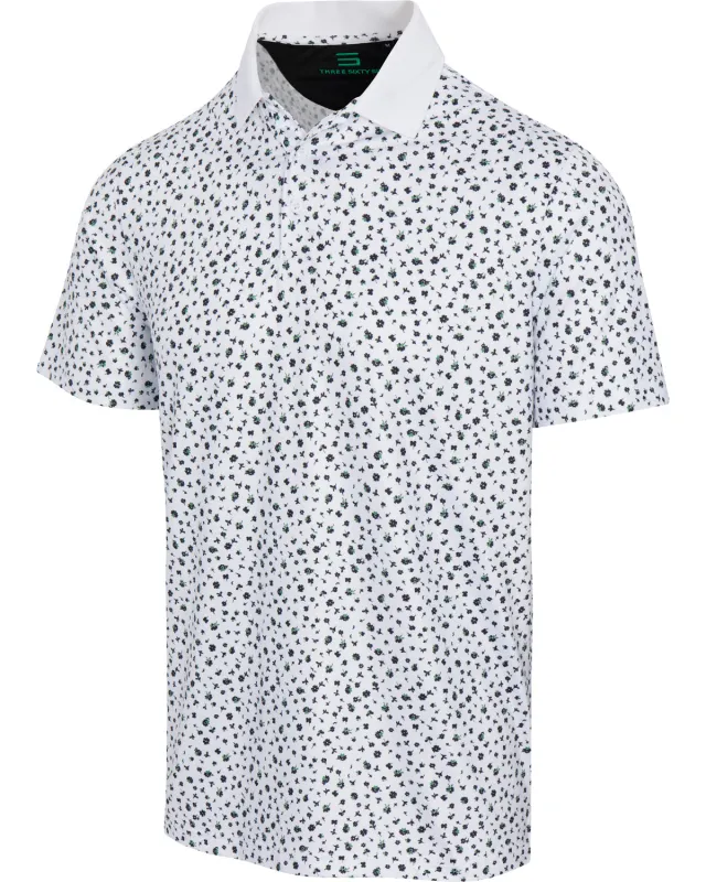 Three Sixty Six Men’s Print Golf Polos sold by Zulily