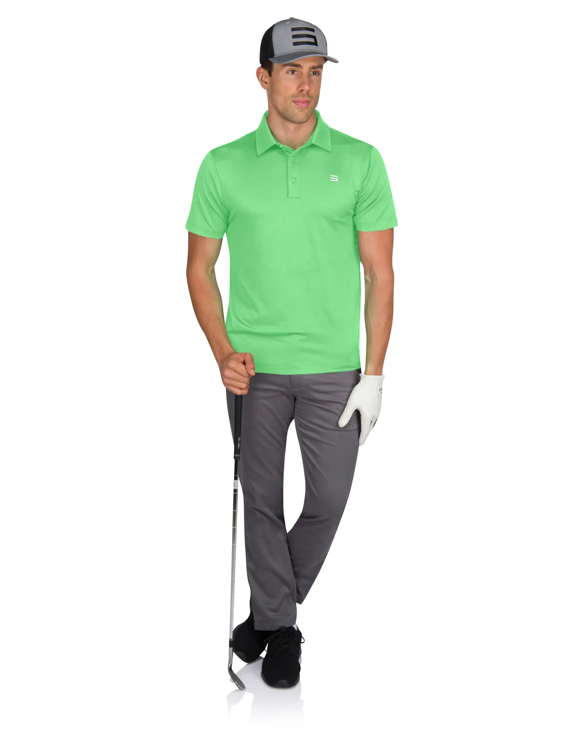 Three Sixty Six Men’s Untucked Golf Polo - The Perfect Length sold by Zulily product image thumbnail 4