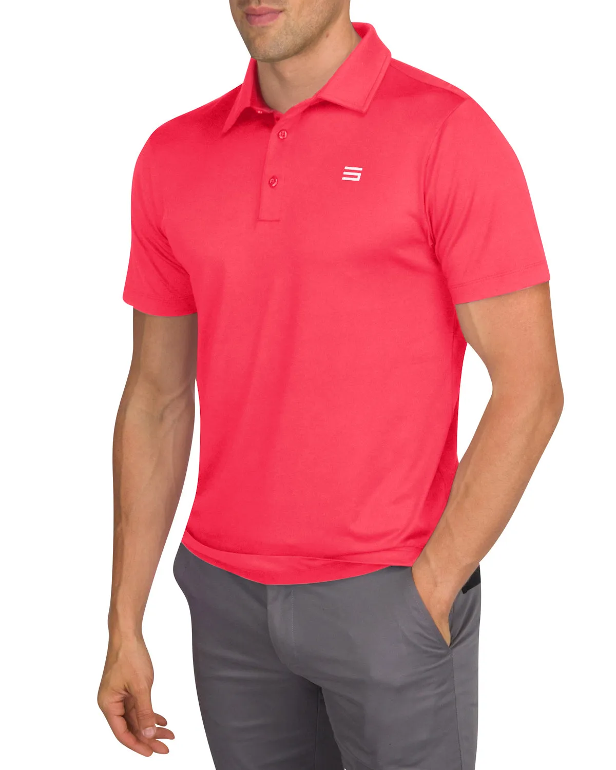 Three Sixty Six Men’s Untucked Golf Polo - The Perfect Length sold by Zulily product image thumbnail 5