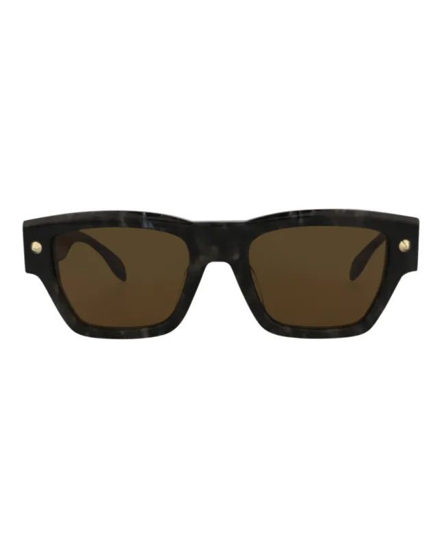 Alexander McQueen Square-Frame Recycled Acetate Sunglasses sold by Zulily