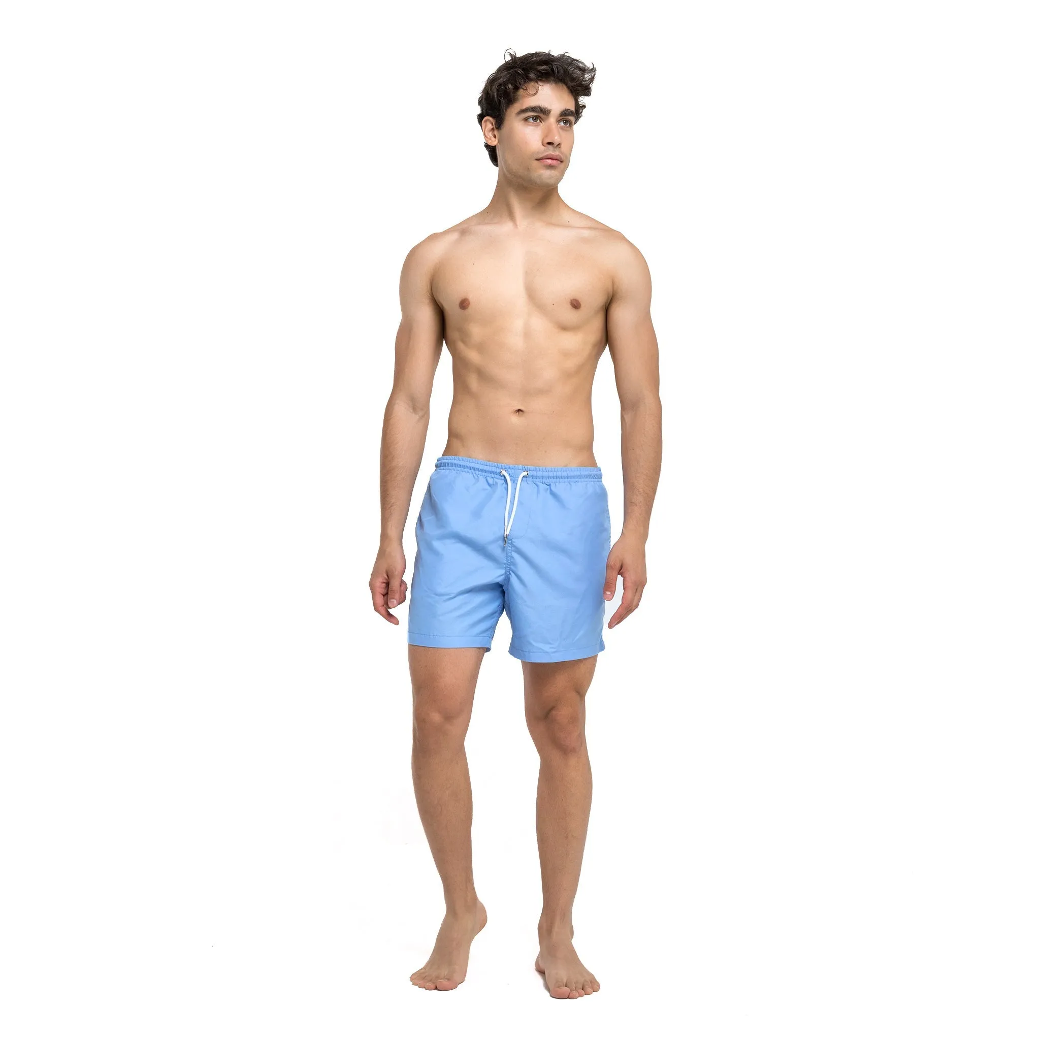 Bermies Blue to Waves Swim Trunks sold by Zulily product image thumbnail 2