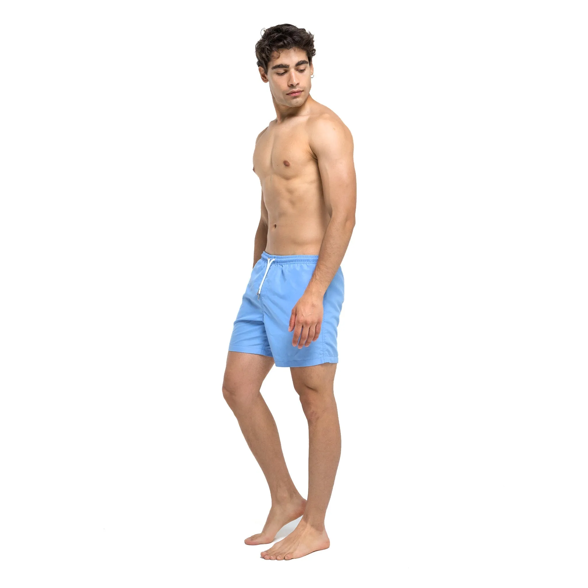Bermies Blue to Waves Swim Trunks sold by Zulily product image thumbnail 3
