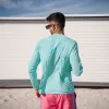 Bermies Men's Aqua Long Sleeve Tee sold by Zulily