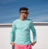 Bermies Men's Aqua Long Sleeve Tee sold by Zulily
