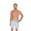 Bermies Palm Stripes Swim Trunks sold by Zulily