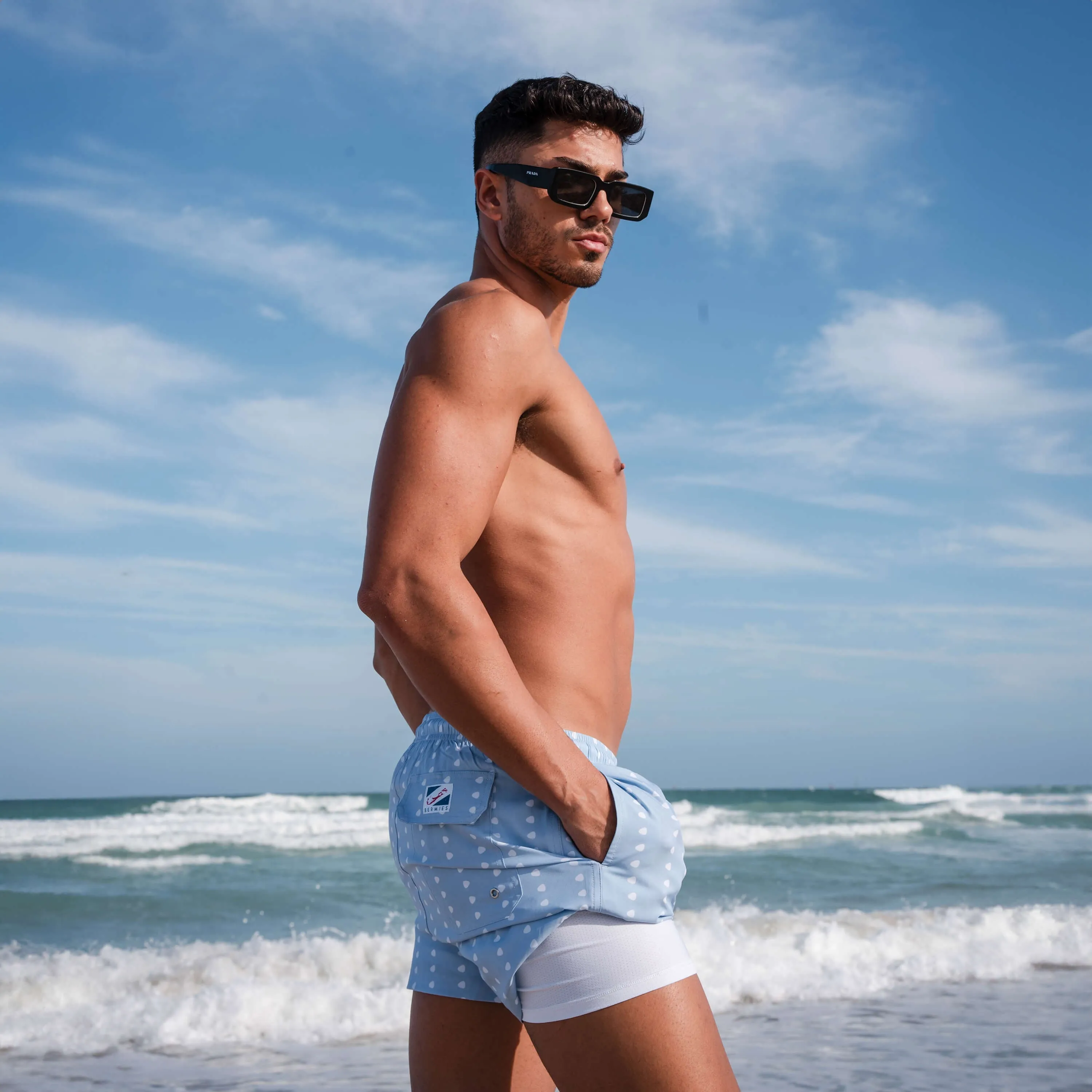 Bermies Gold Coast Swim Trunks sold by Zulily product image thumbnail 2
