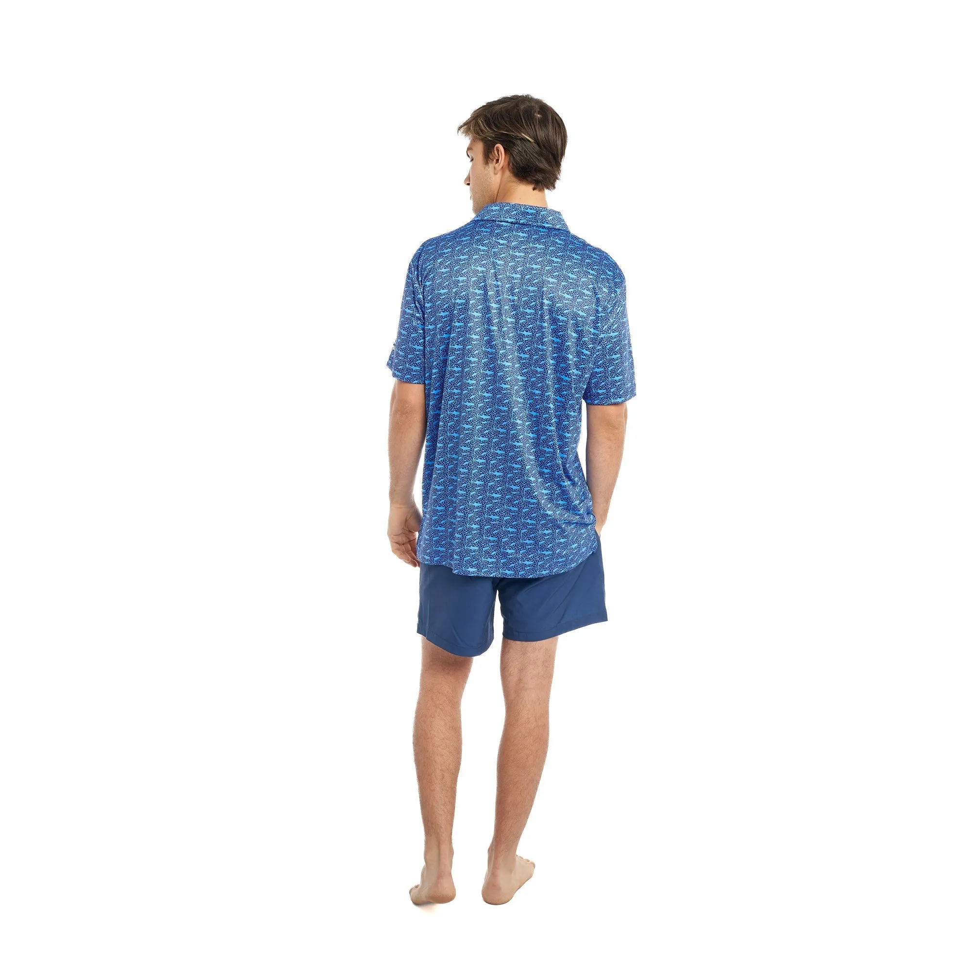Bermies Sharkies Polo sold by Zulily product image thumbnail 4