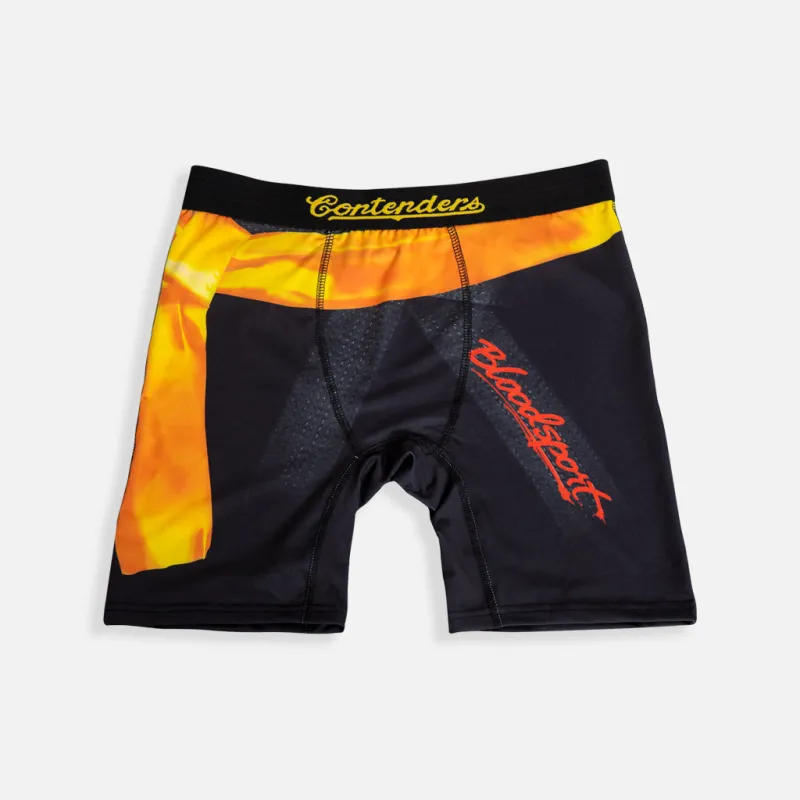 Contenders Clothing Bloodsport Yellow Sash Brief sold by Zulily