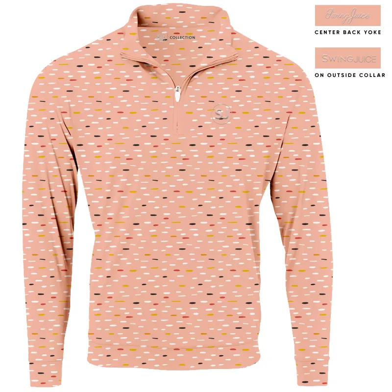 SwingJuice Golf Mid Century Nostalgia Men's Quarter Zip sold by Zulily
