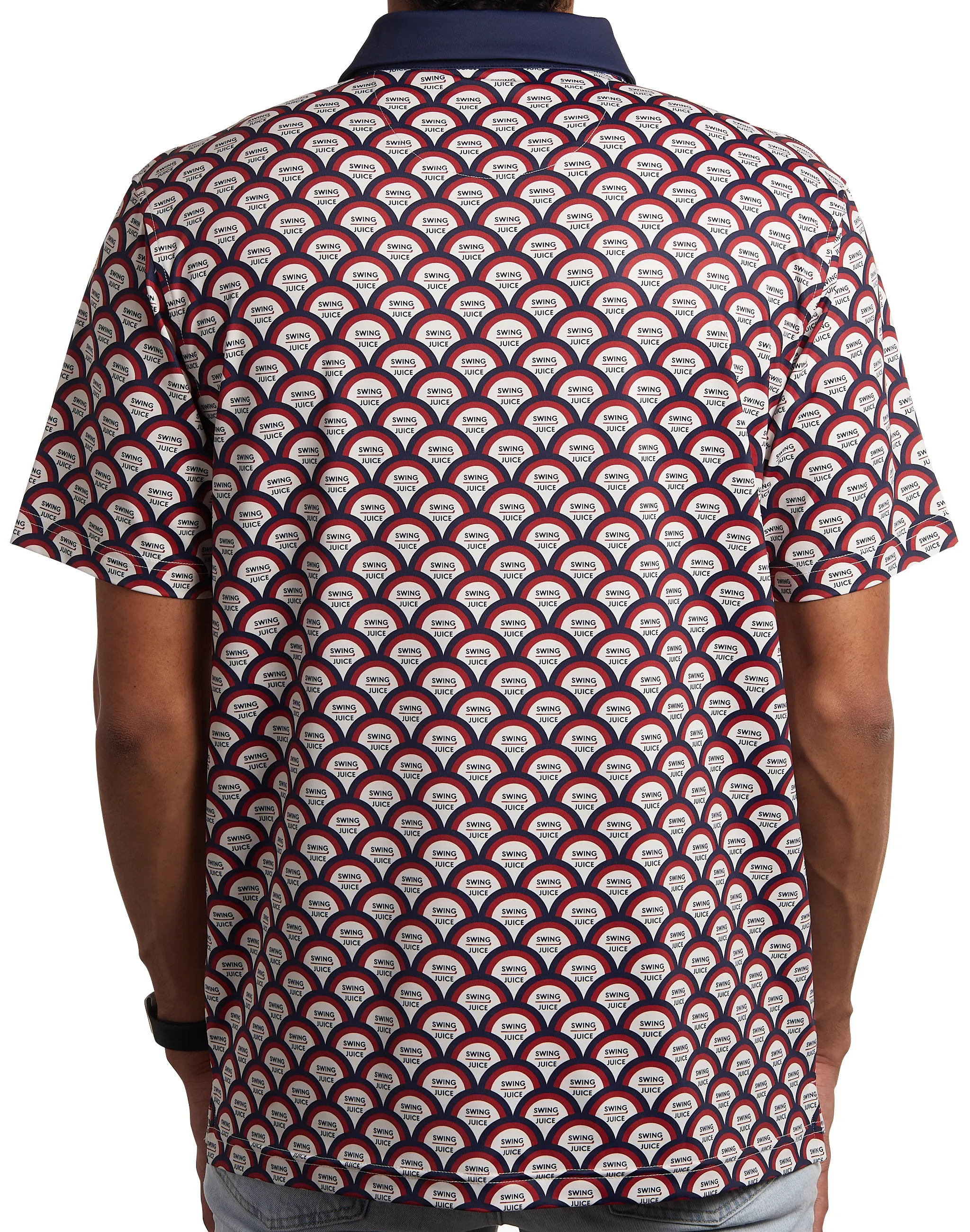 SwingJuice Golf American Mod Men's Polo sold by Zulily product image thumbnail 3