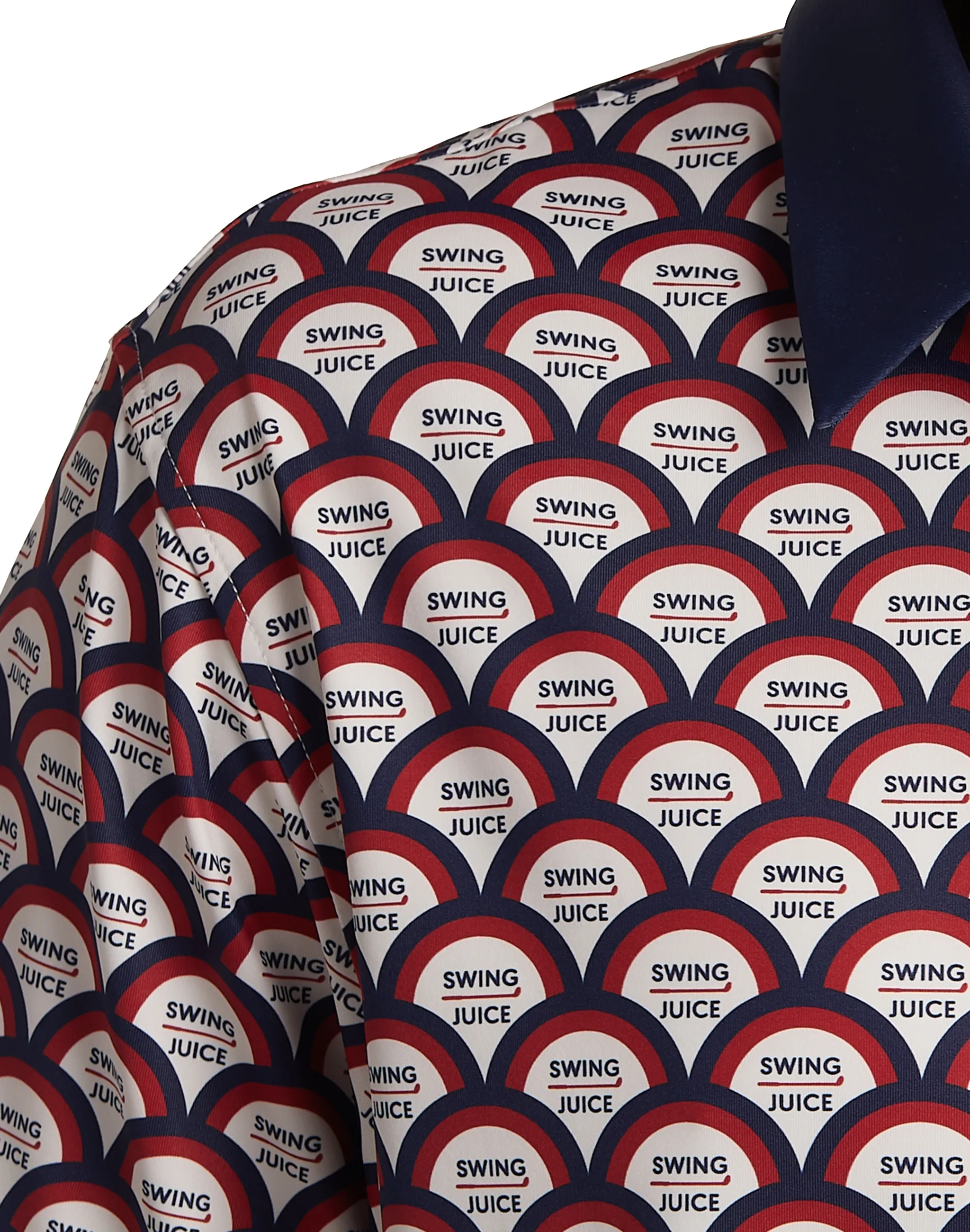 SwingJuice Golf American Mod Men's Polo sold by Zulily product image thumbnail 2