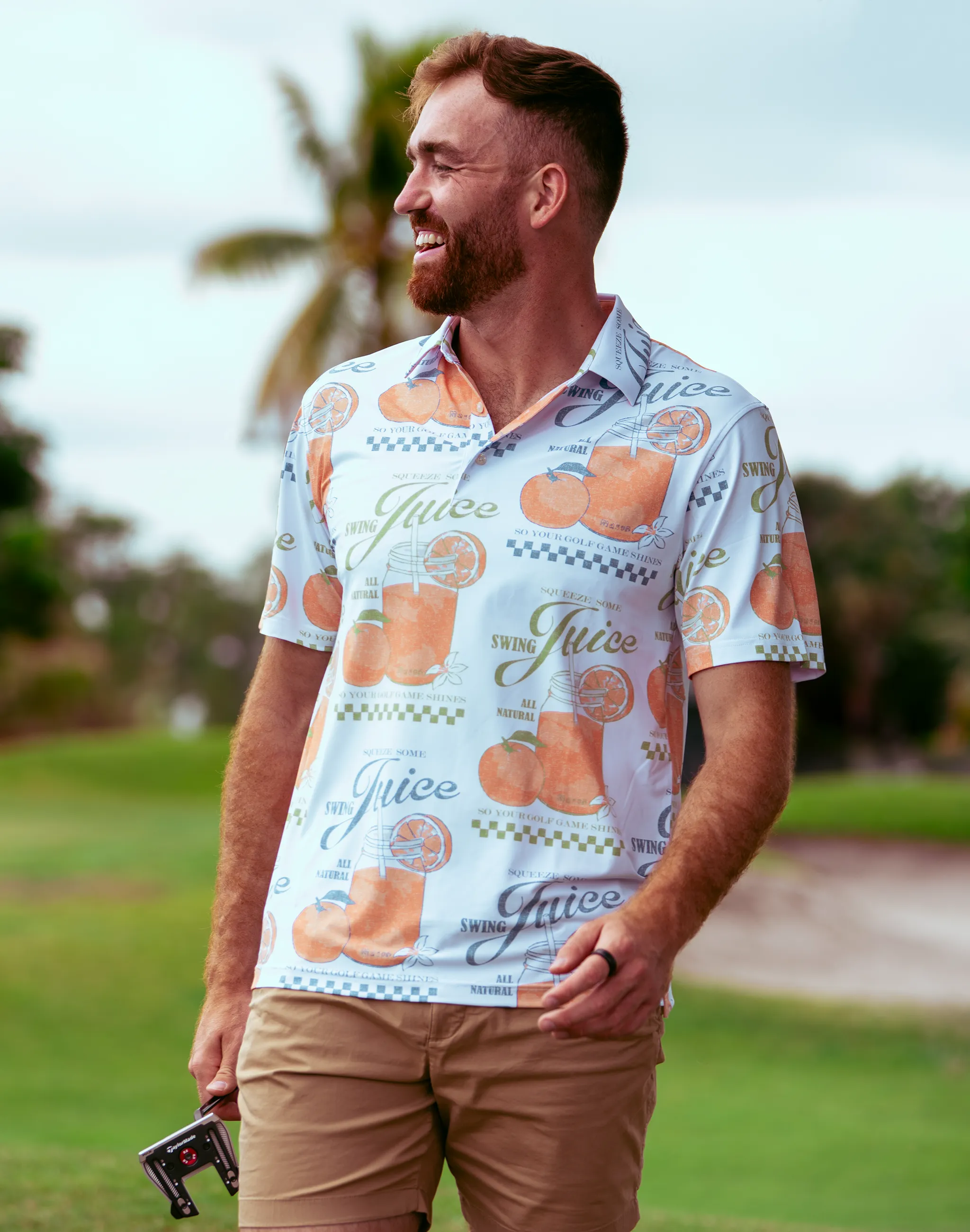 SwingJuice Golf All Natural Men's Polo sold by Zulily product image thumbnail 4