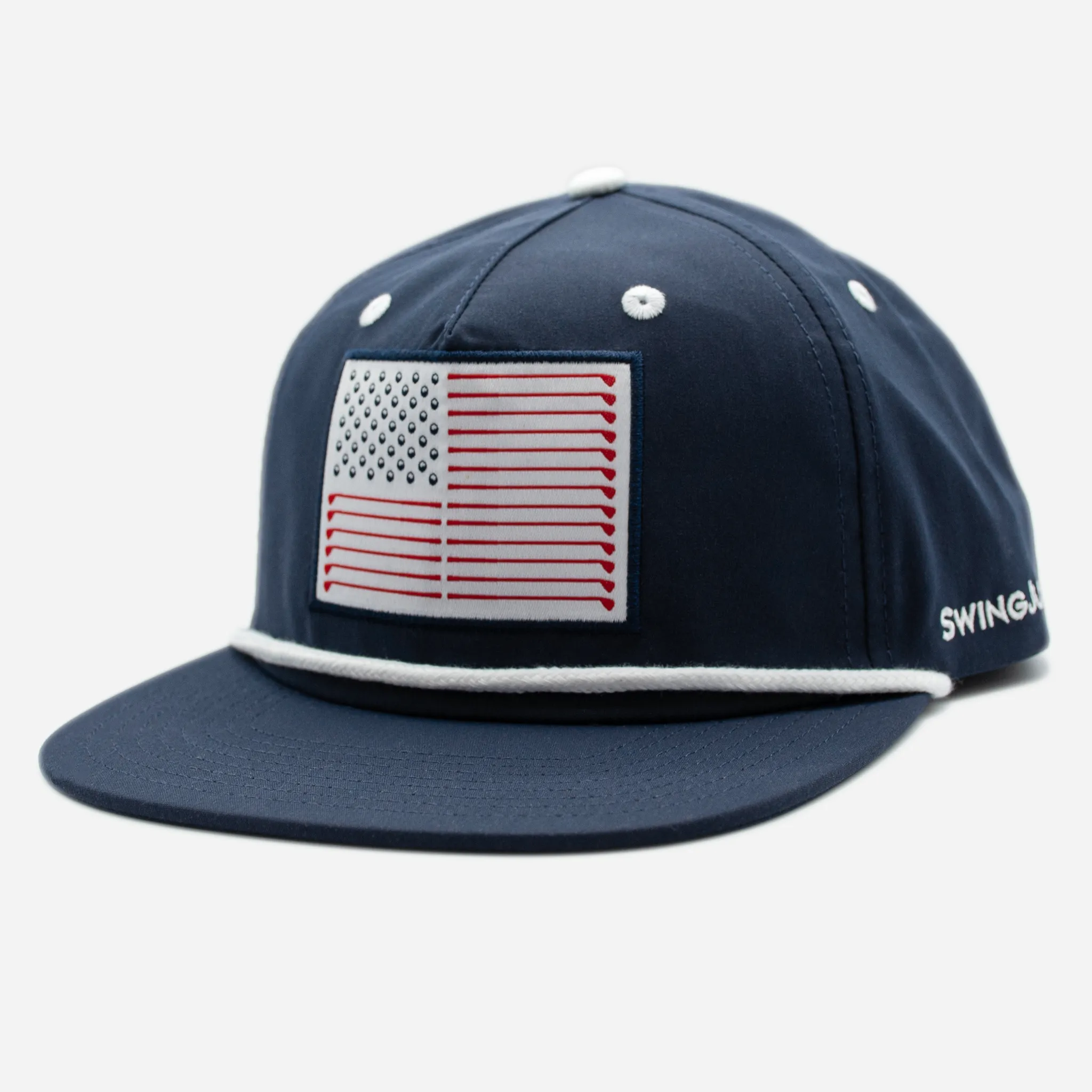 SwingJuice Golf Flag Unisex Active Rope Hat Navy O/S sold by Zulily