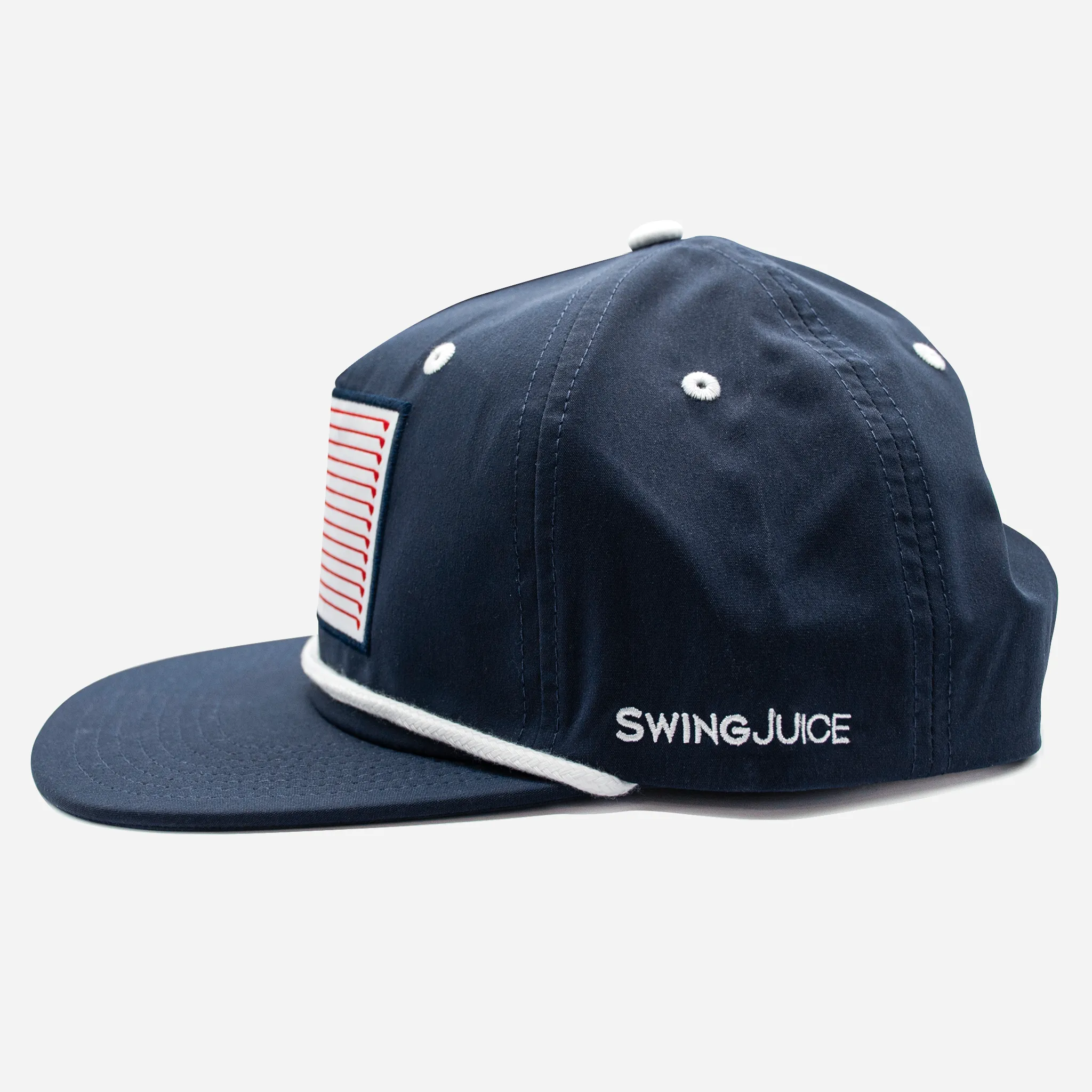 SwingJuice Golf Flag Unisex Active Rope Hat Navy O/S sold by Zulily product image thumbnail 2