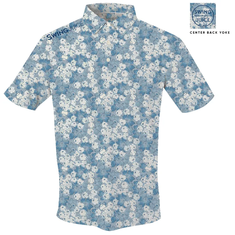 SwingJuice Golf Ballpark Floral Men's Polo sold by Zulily