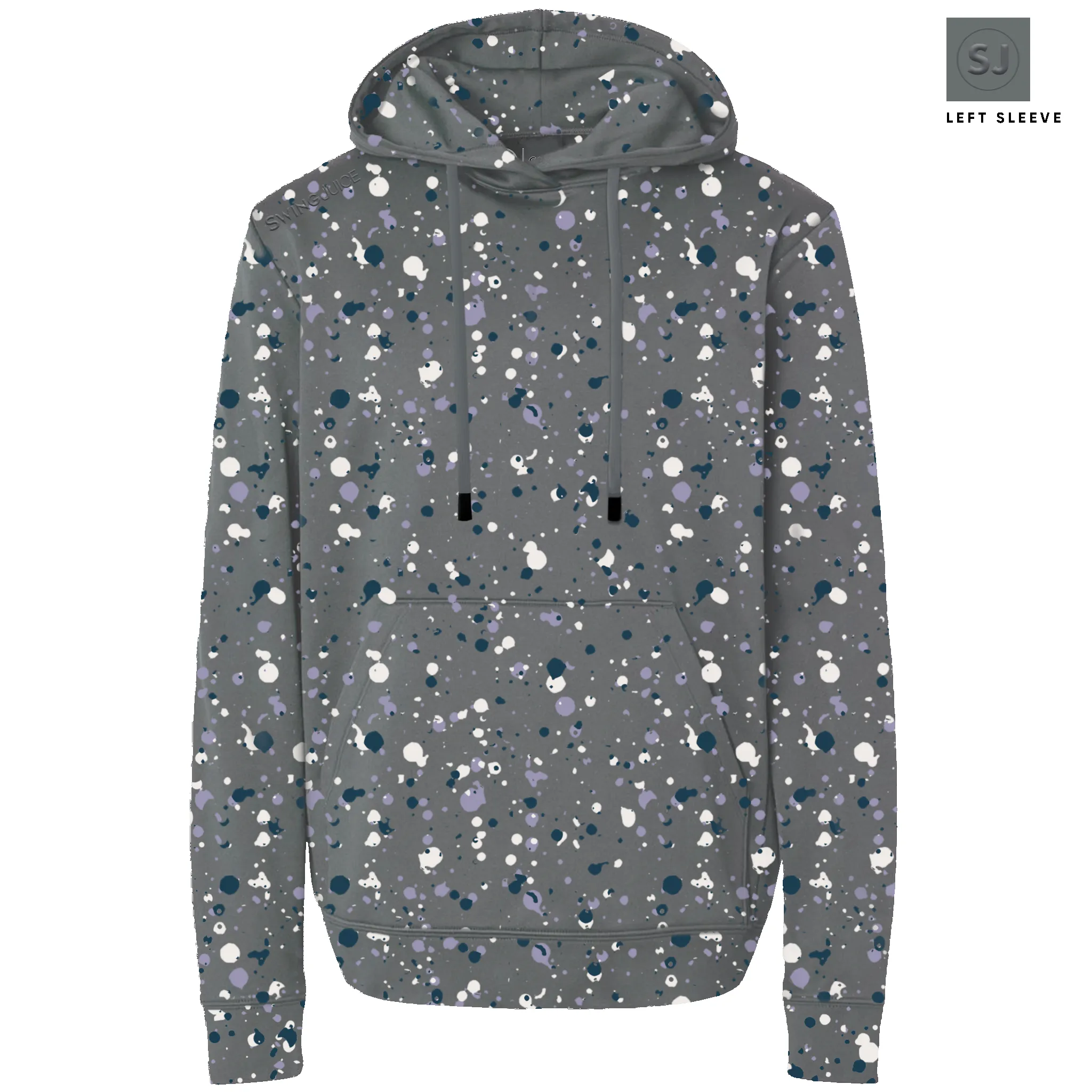 SwingJuice Golf Splatter Men's Performance Hoodie sold by Zulily