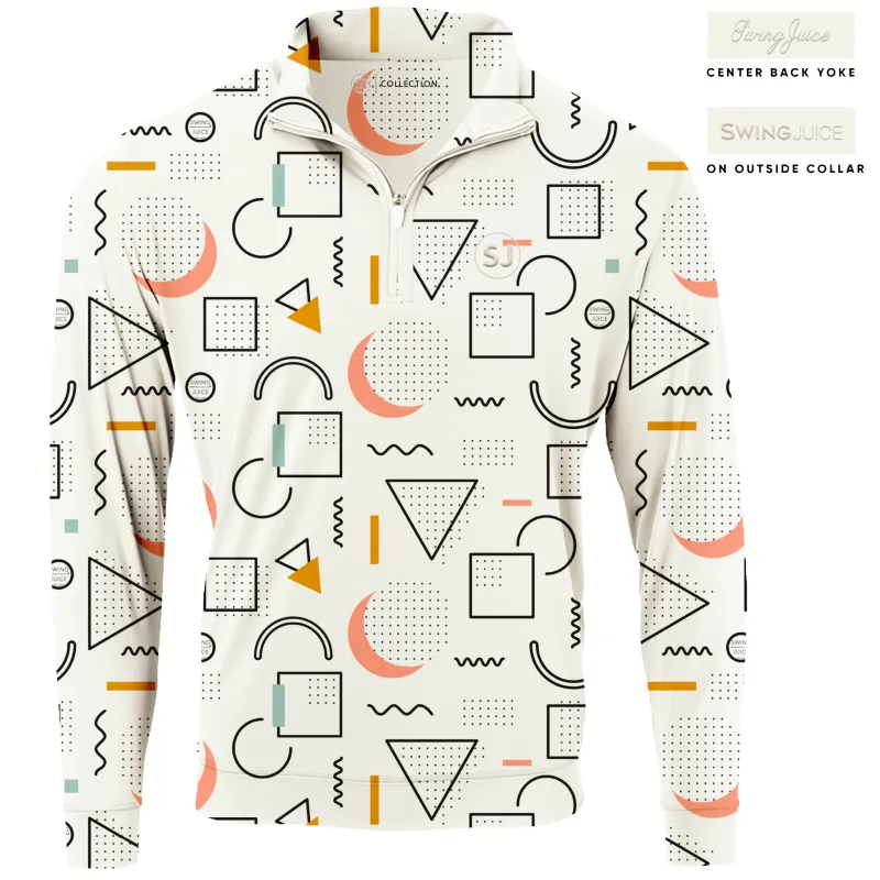 SwingJuice Golf 90's Golf Men's Quarter Zip sold by Zulily