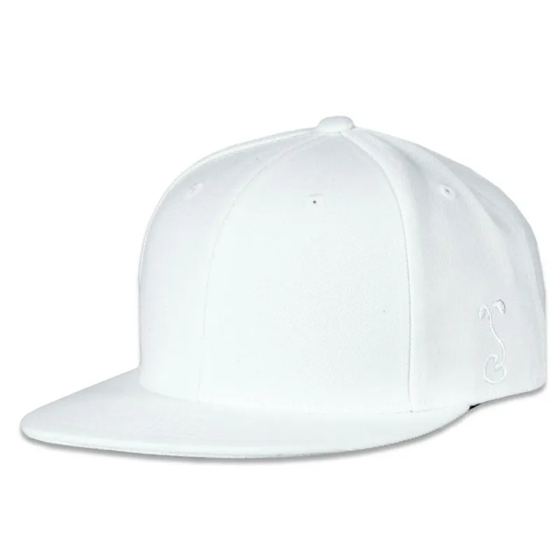Grassroots California Touch of Class White Fitted Hat sold by Zulily