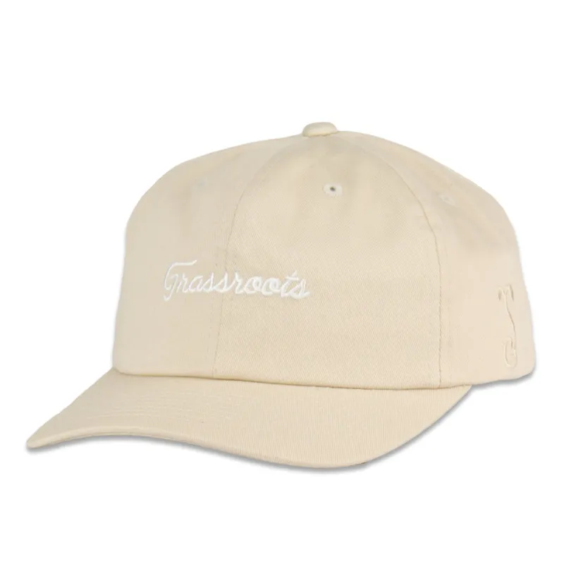 Grassroots California Golfroots Sandtrap Cream Dad Hat sold by Zulily