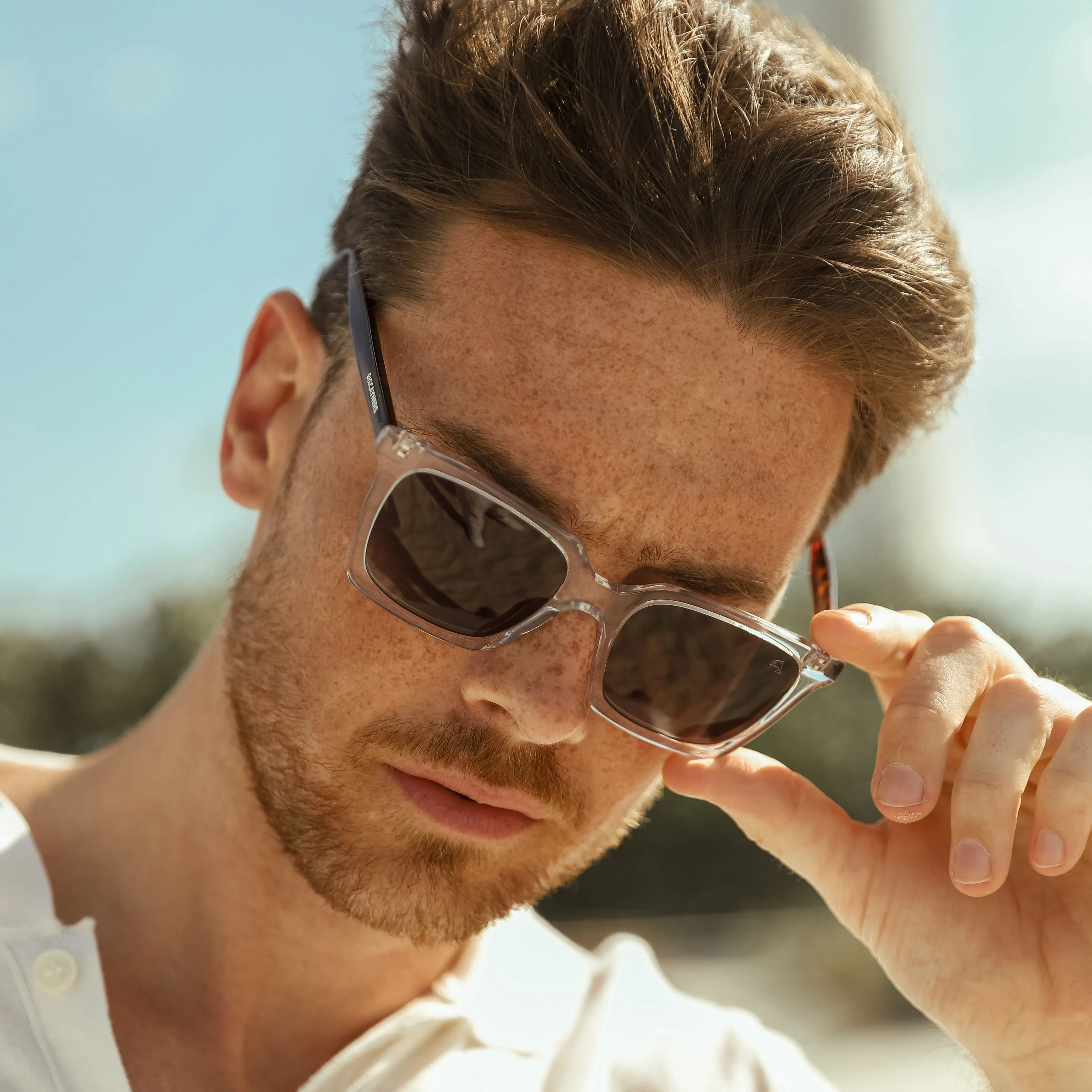 Biscayners Bill Bags Crystal Grey Sunglasses sold by Zulily product image thumbnail 4