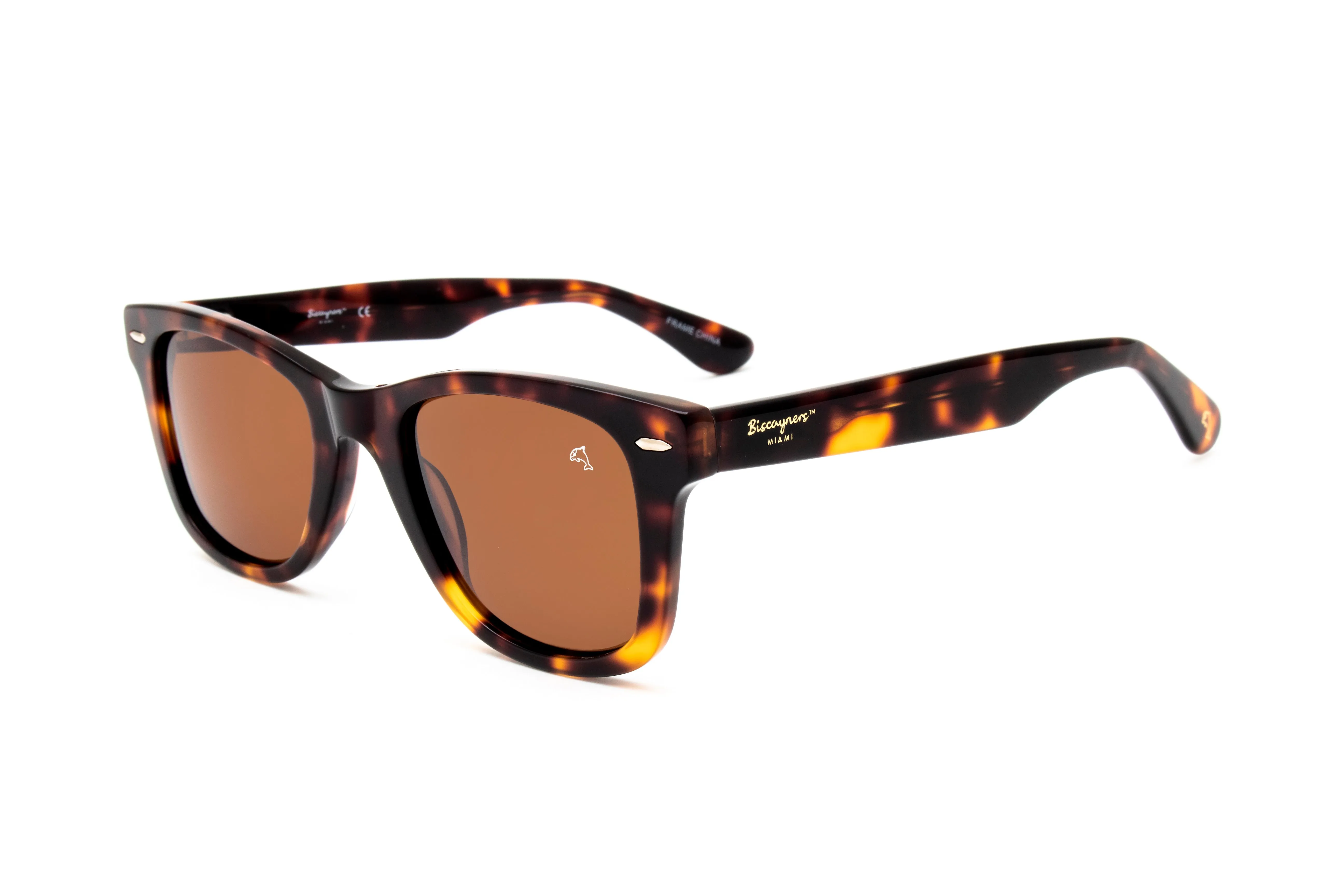 Biscayners Heather Tortoise Sunglasses sold by Zulily
