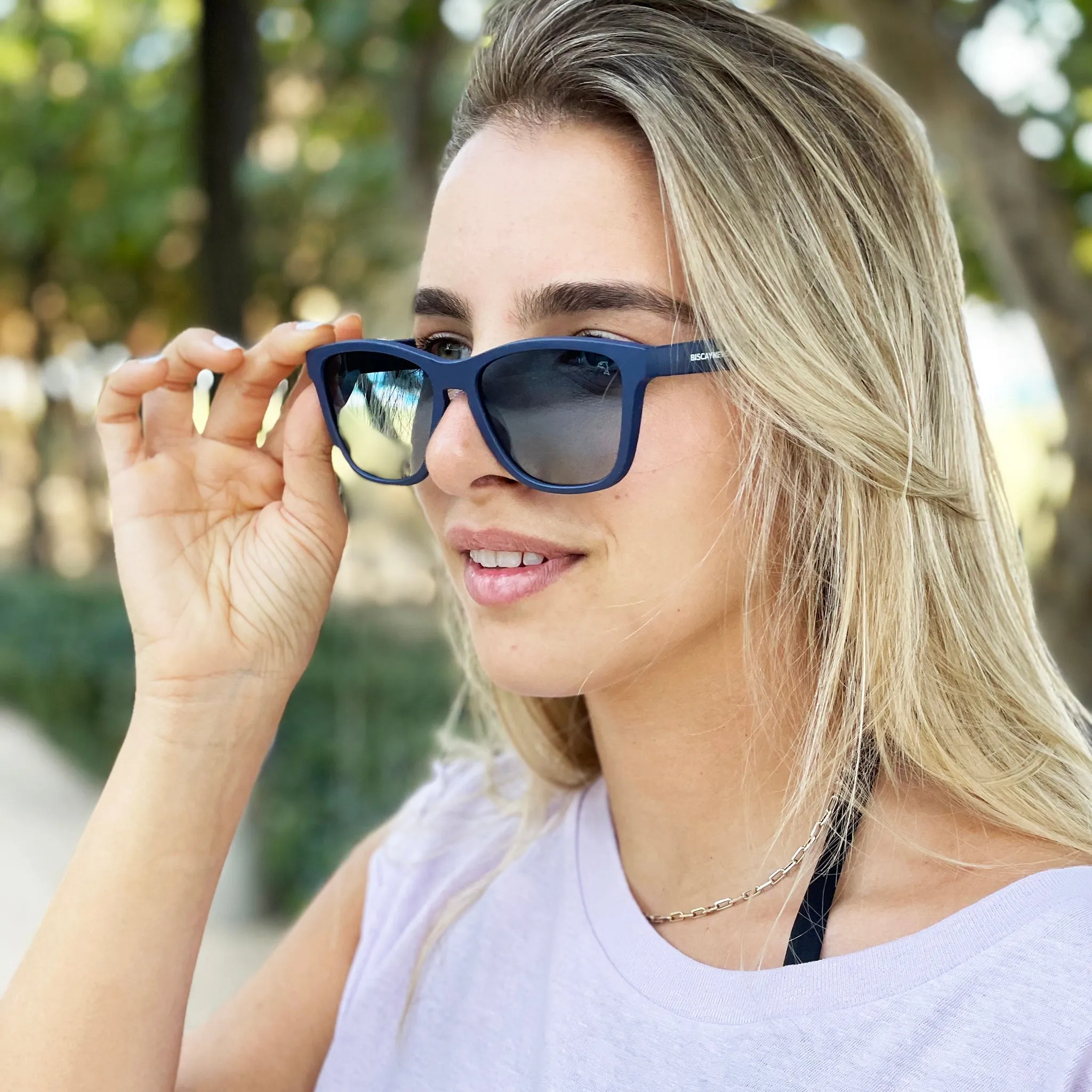 Biscayners Sonesta Blue Sunglasses sold by Zulily product image thumbnail 3