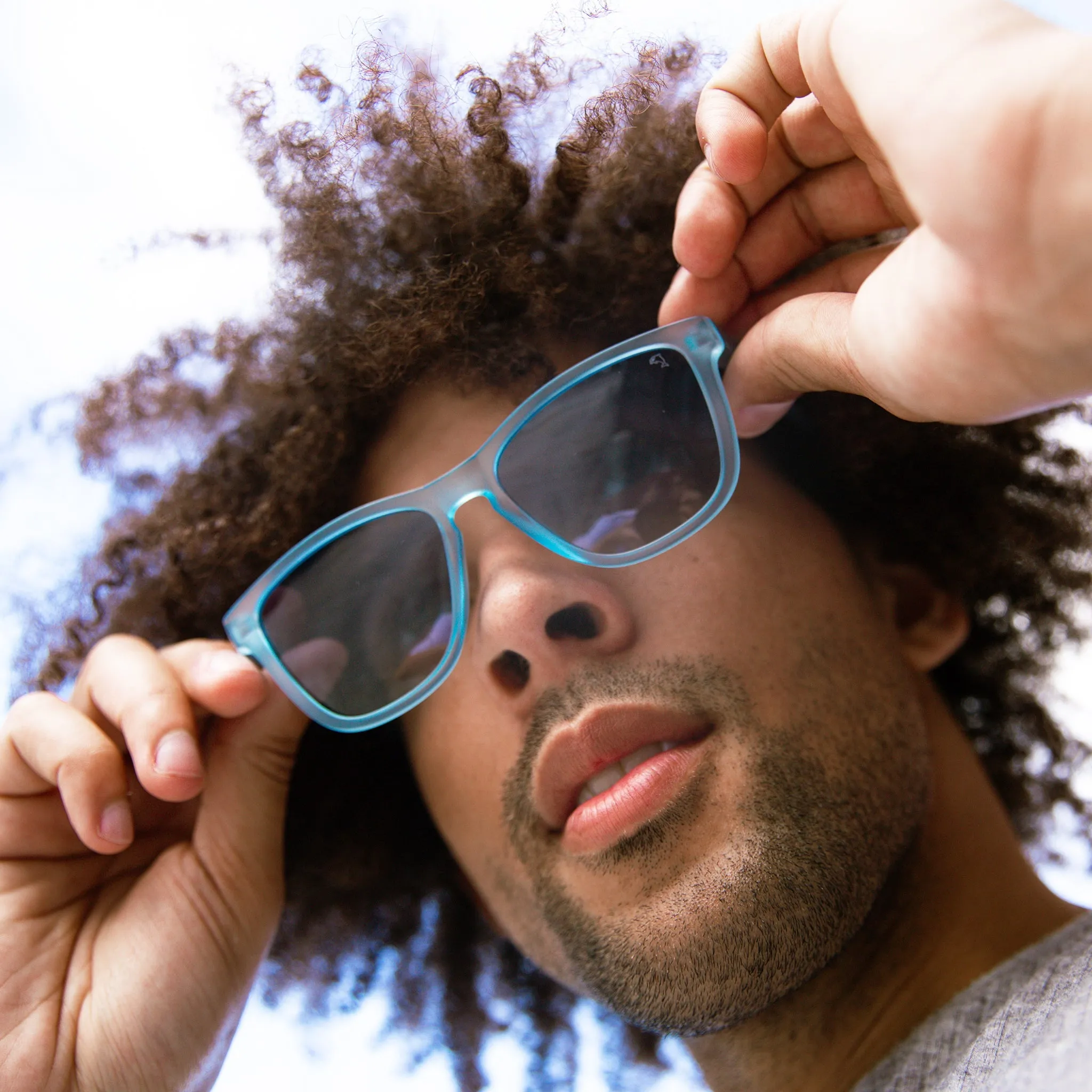 Biscayners Sonesta Light Blue Men's Sunglasses sold by Zulily product image thumbnail 3