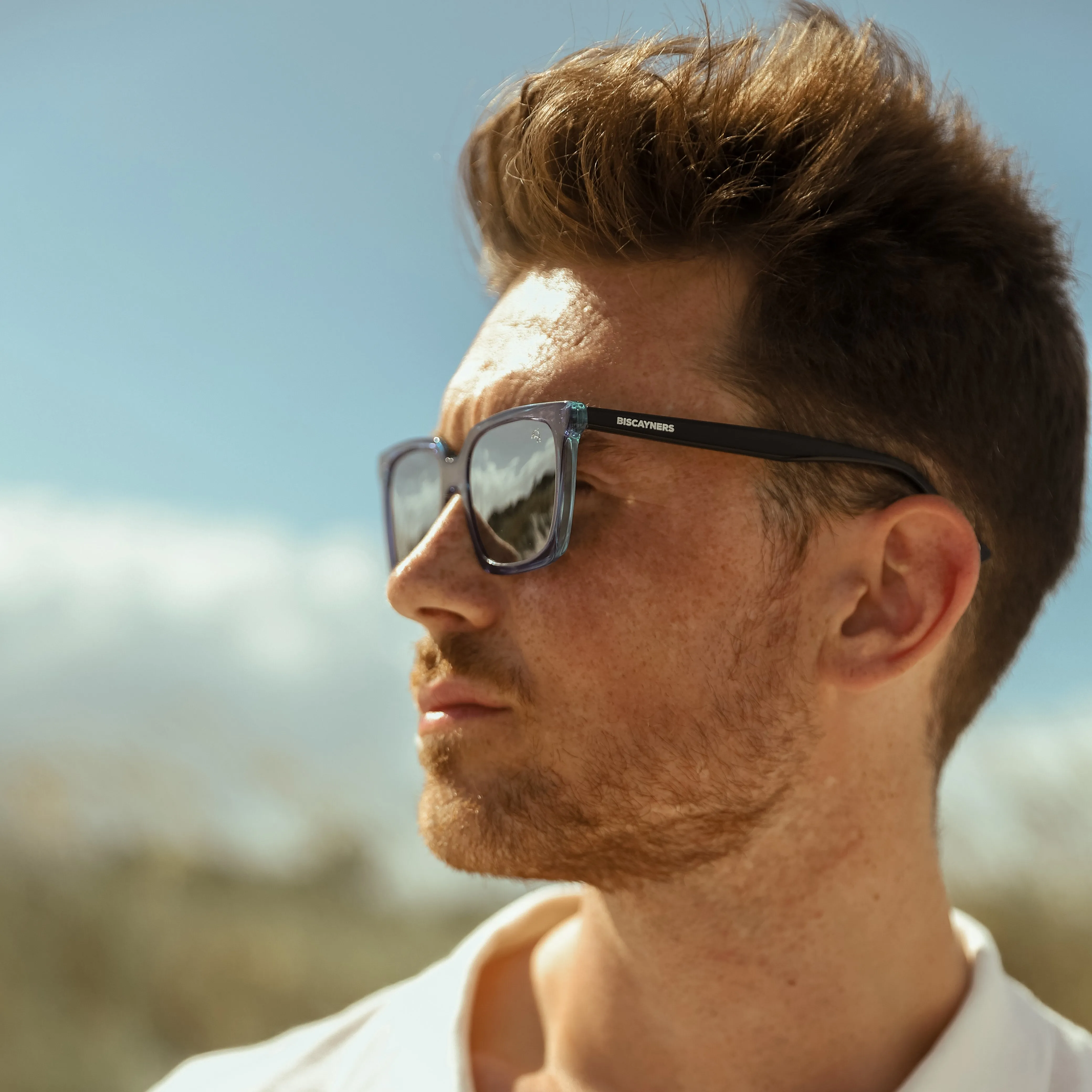 Biscayners Bill Bags Blue Sunglasses sold by Zulily product image thumbnail 4