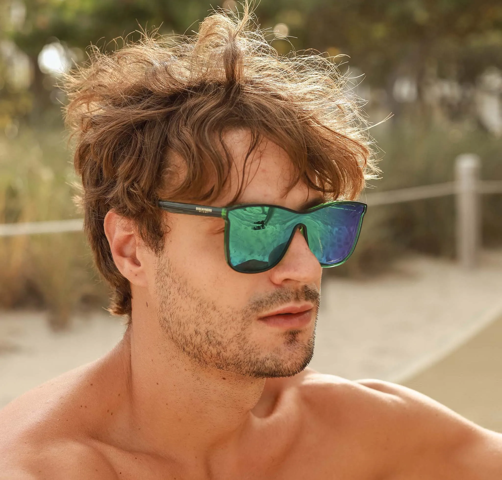 Biscayners Crandon Green Men's Sunglasses sold by Zulily product image thumbnail 3