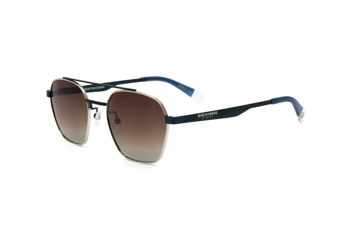 Biscayners Woodcrest Blue Men's Sunglasses sold by Zulily