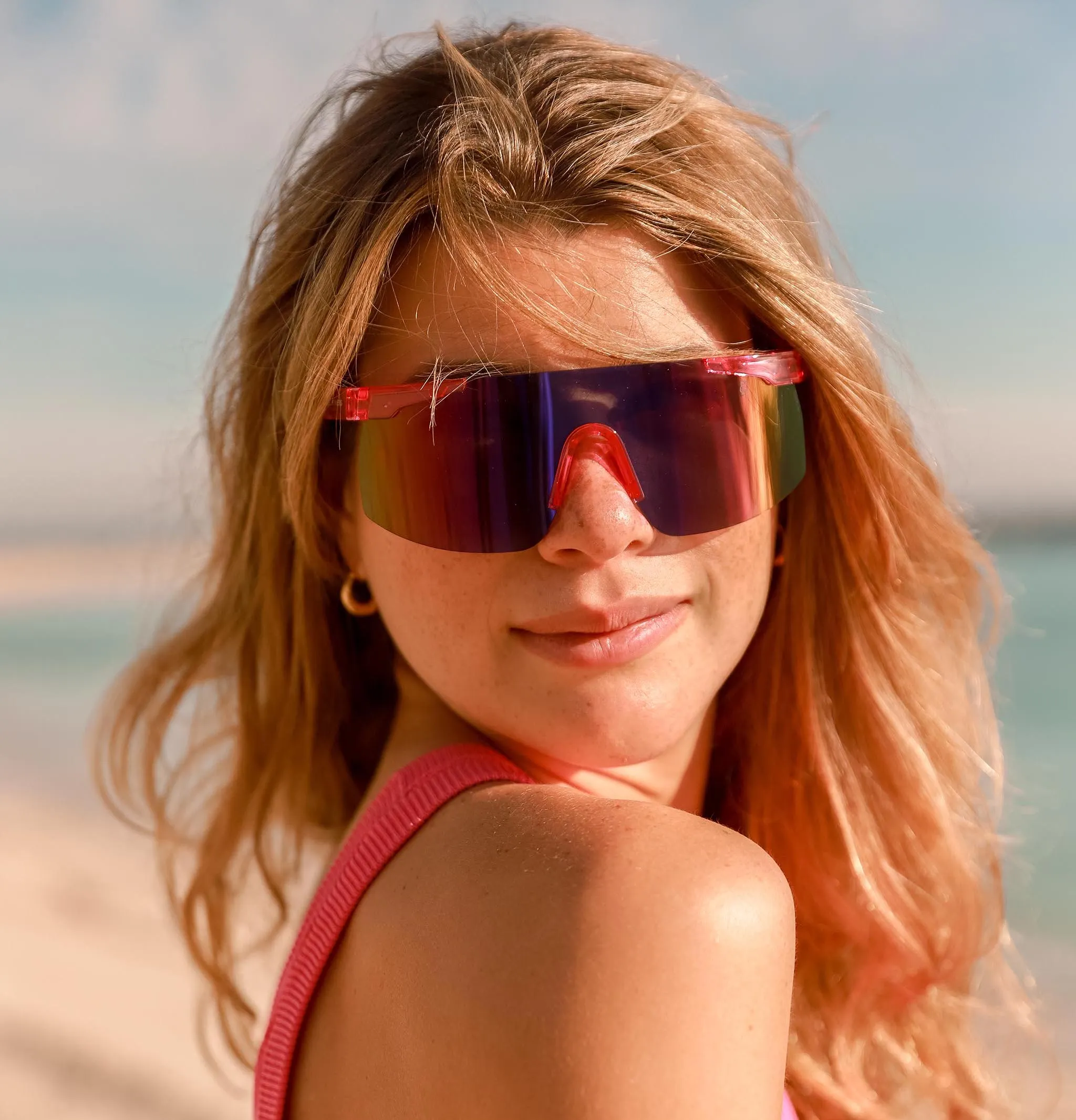 Biscayners Cypress Magenta Women's Sunglasses sold by Zulily product image thumbnail 3