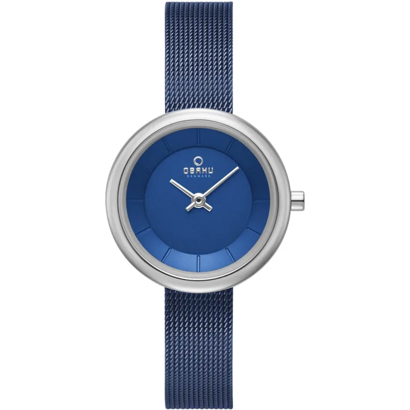 Obaku Women's Stille Arctic Blue Dial Watch - V146LXCLML sold by Zulily