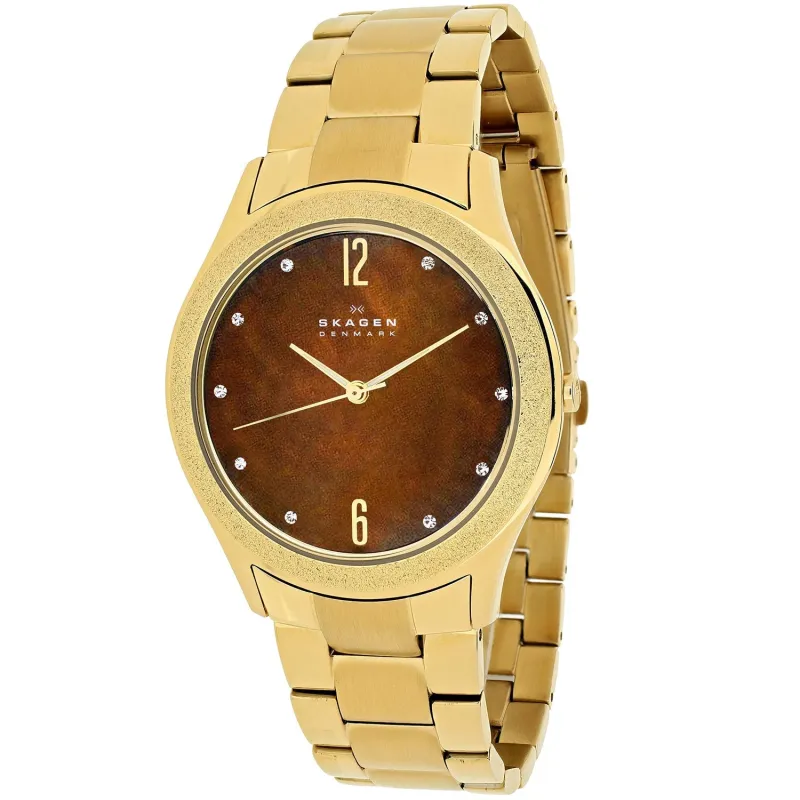 Skagen Women's Classic Brown MOP Dial Watch - SKW2108 sold by Zulily