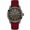 Guess Men's Dress Analog Burgundy Gunmetal Gunmetal Dial Watch - GW0628G4 sold by Zulily