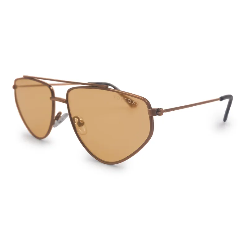 TopFoxx Hasta La Vista - Yellow Women's Sunglasses sold by Zulily
