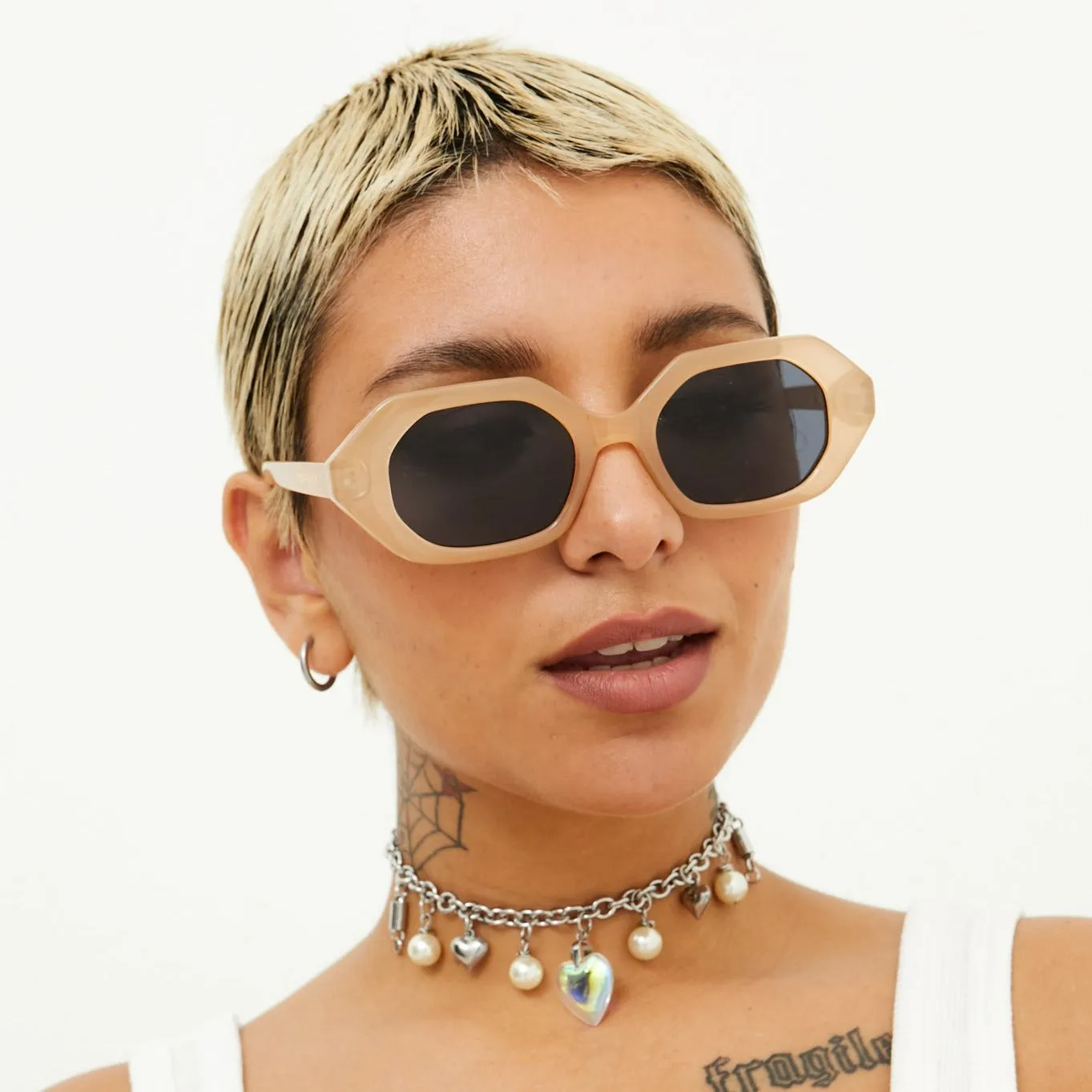 TopFoxx Came To Win - Nude Unisex Sunglasses sold by Zulily product image thumbnail 3